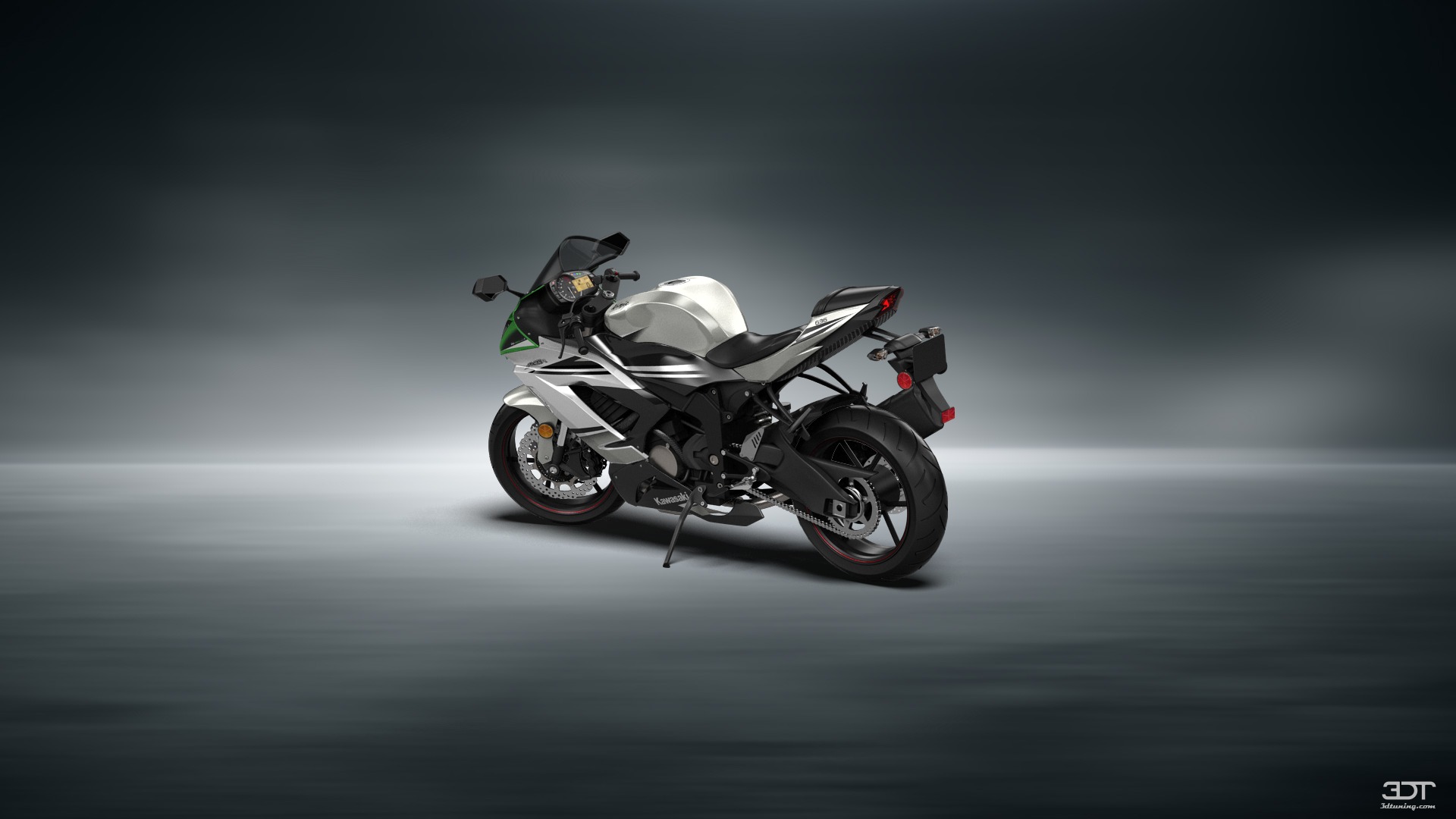 Kawasaki Ninja ZX 6R Sport Bike 2015 tuning