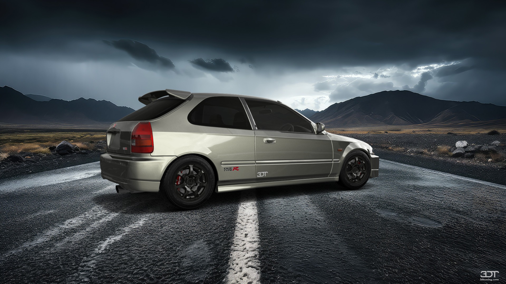 Honda Civic 3 Door Hatchback 1997 Images