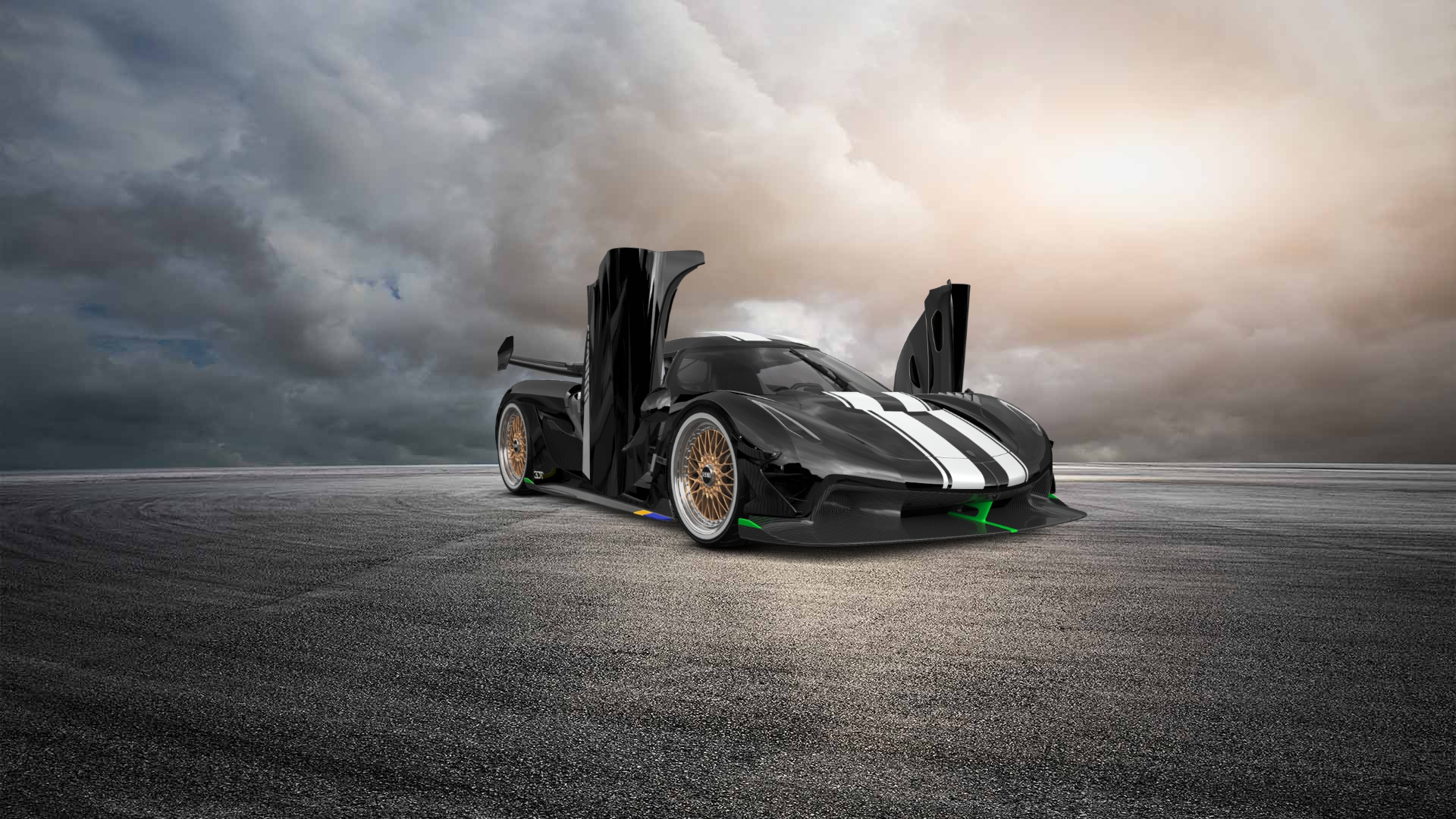 Koenigsegg Jesko 2 door targa top 2020