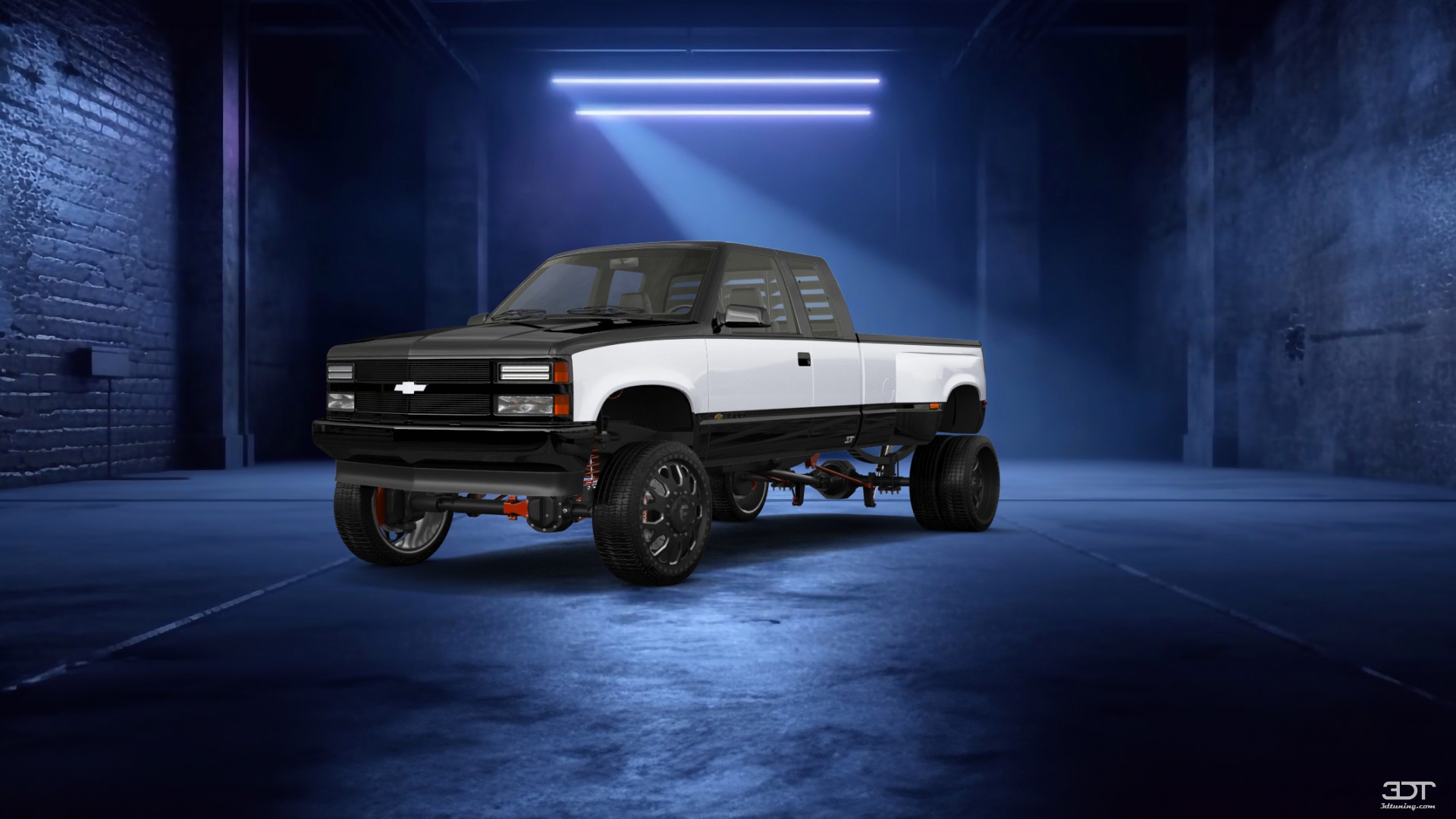 Chevrolet K3500 Extended Cab Pickup Truck 1988