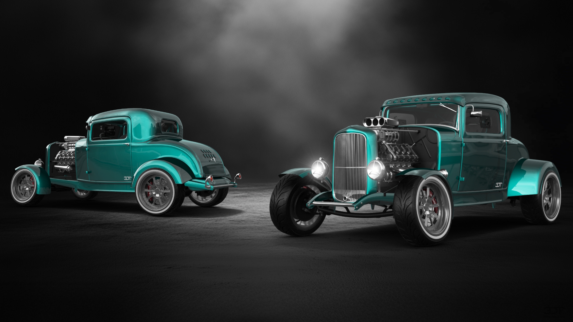 Ford Model B Deluxe 2 Door Coupe 1932 tuning