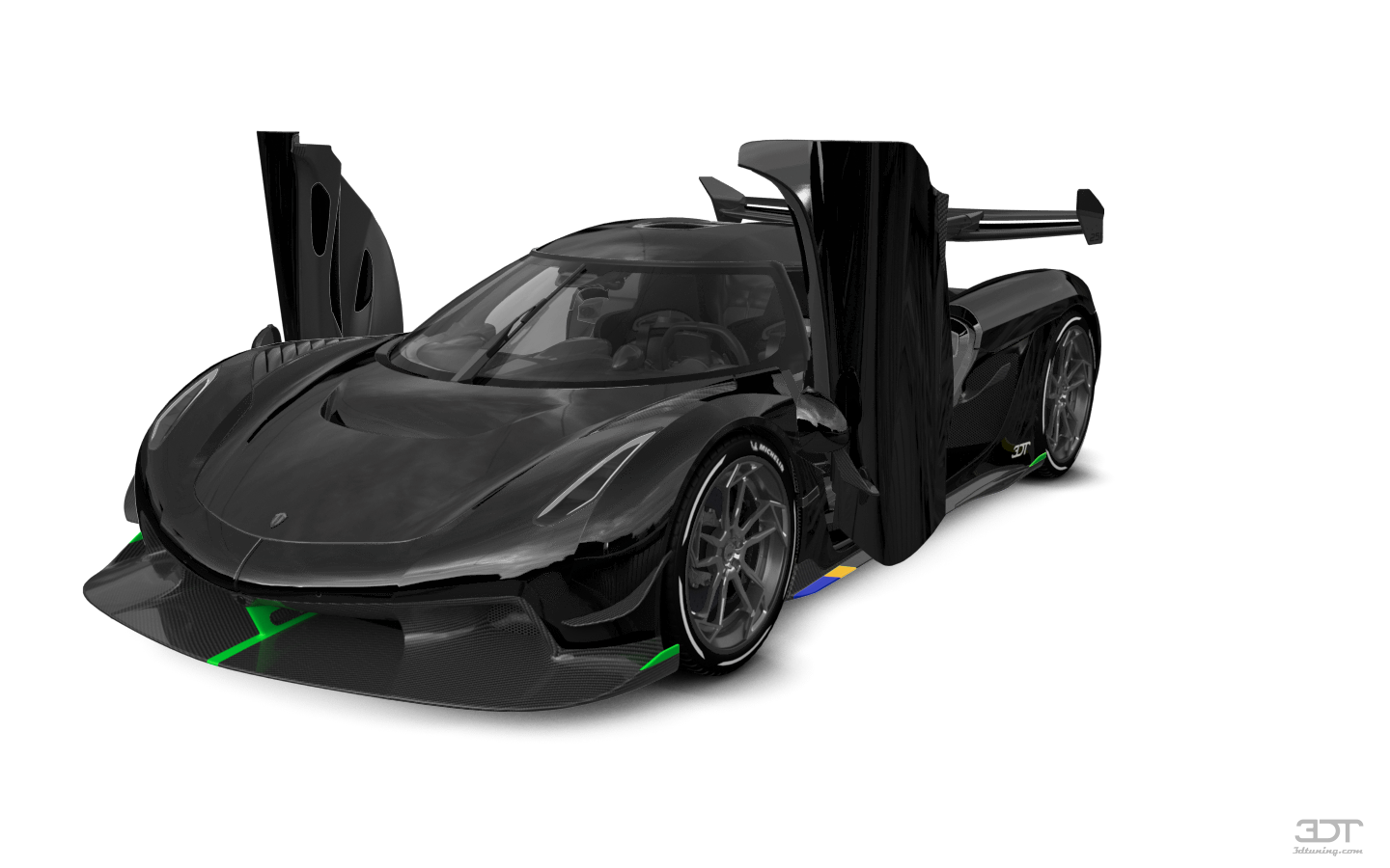 Koenigsegg Jesko 2 door targa top 2020