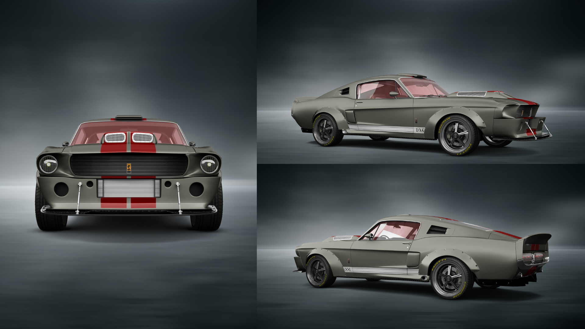 Mustang GT500 2 Door Coupe 1968