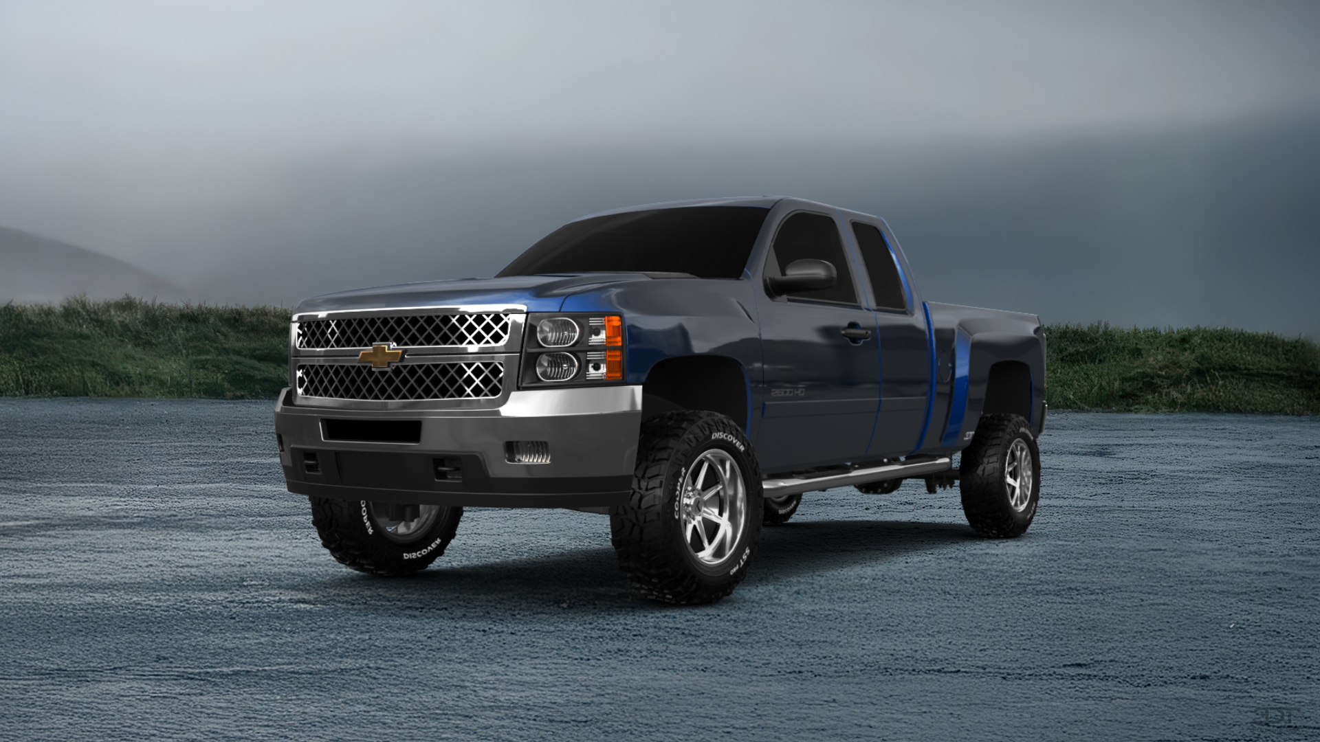 Chevrolet Silverado 2500 HD Extended Cab Pickup Truck 2007 tuning