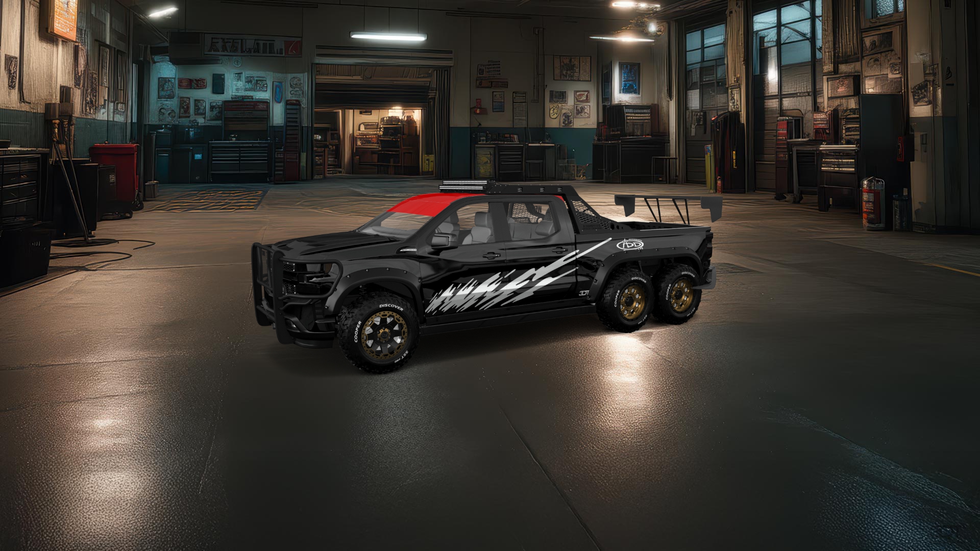Chevrolet Silverado Hennessey Goliath 6X6 Truck 2020 tuning