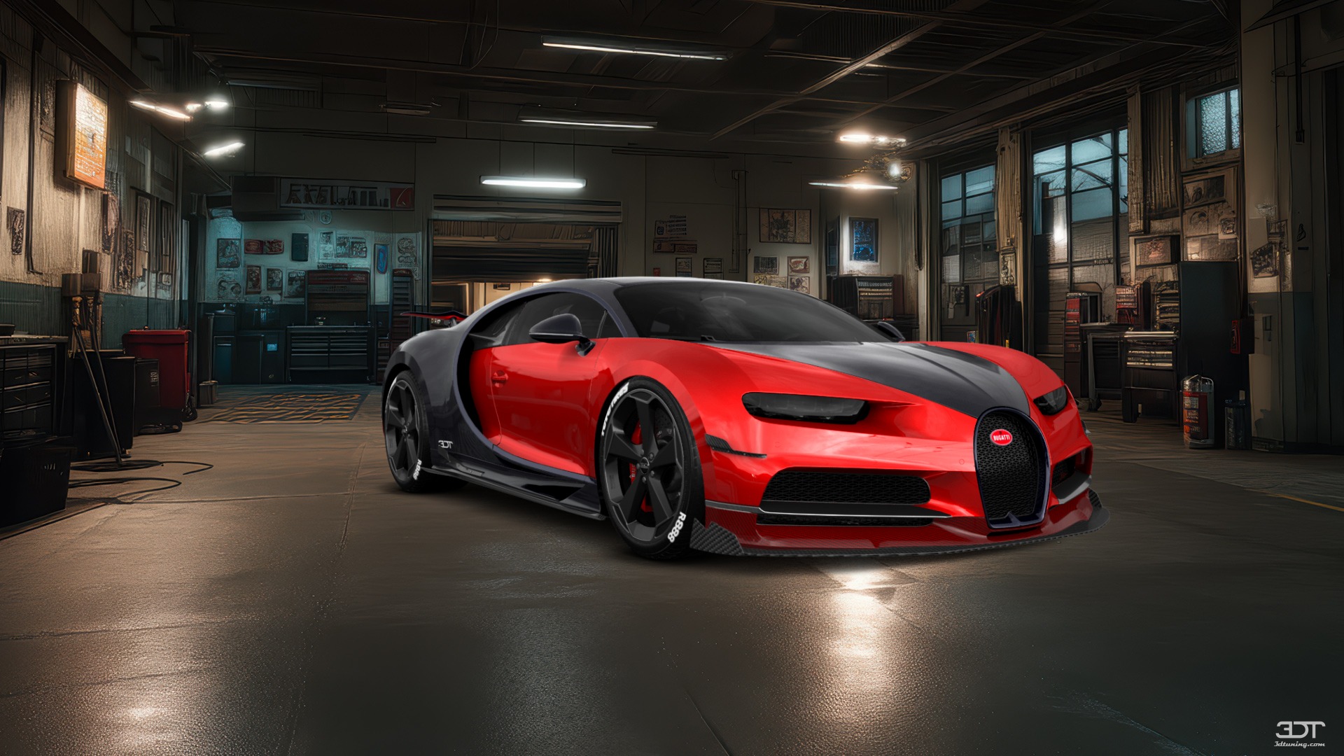 Bugatti Chiron 2 Door Coupe 2016 tuning