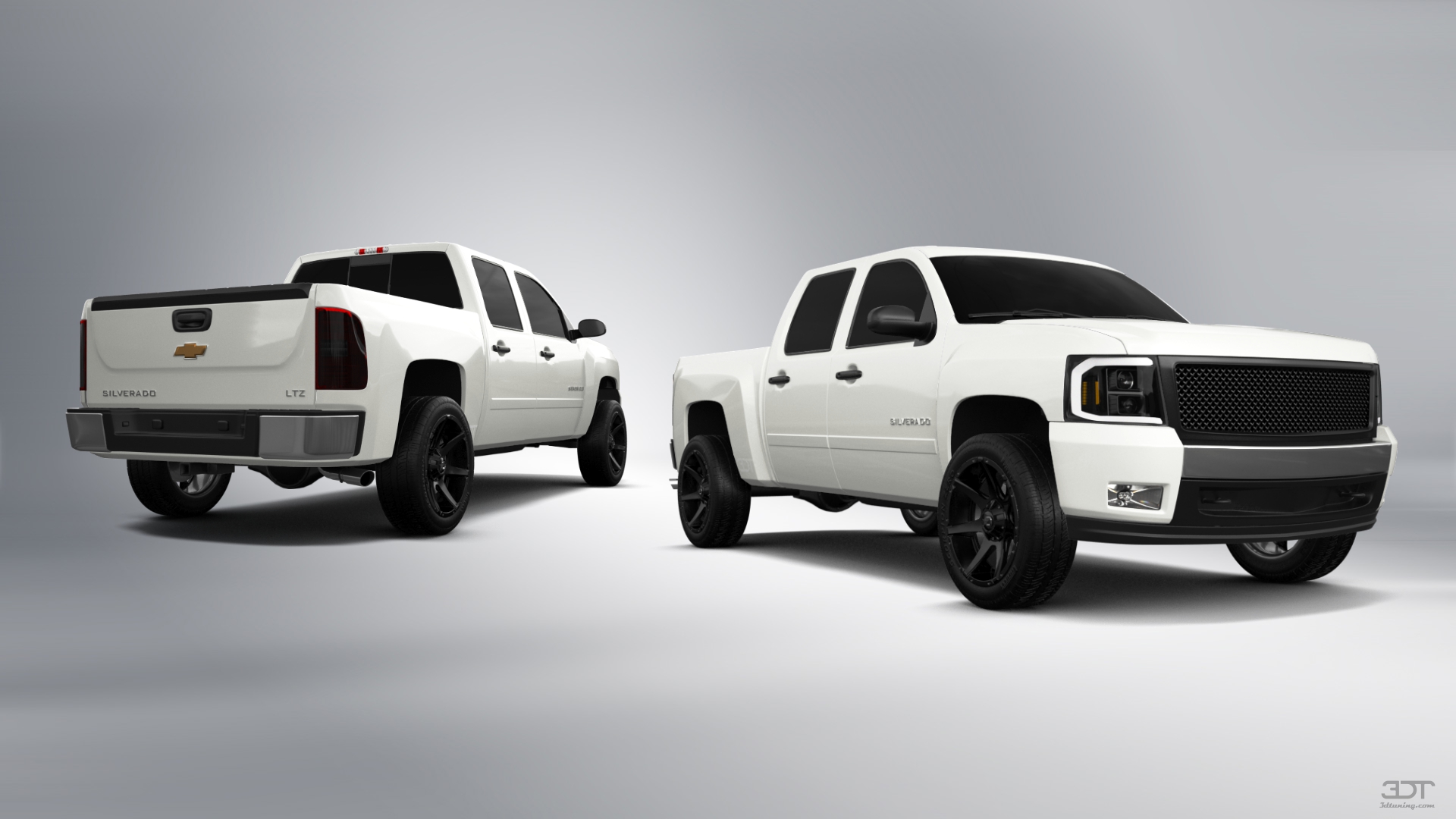 Chevrolet Silverado 1500 Crew Cab 4 Door pickup truck 2007 tuning