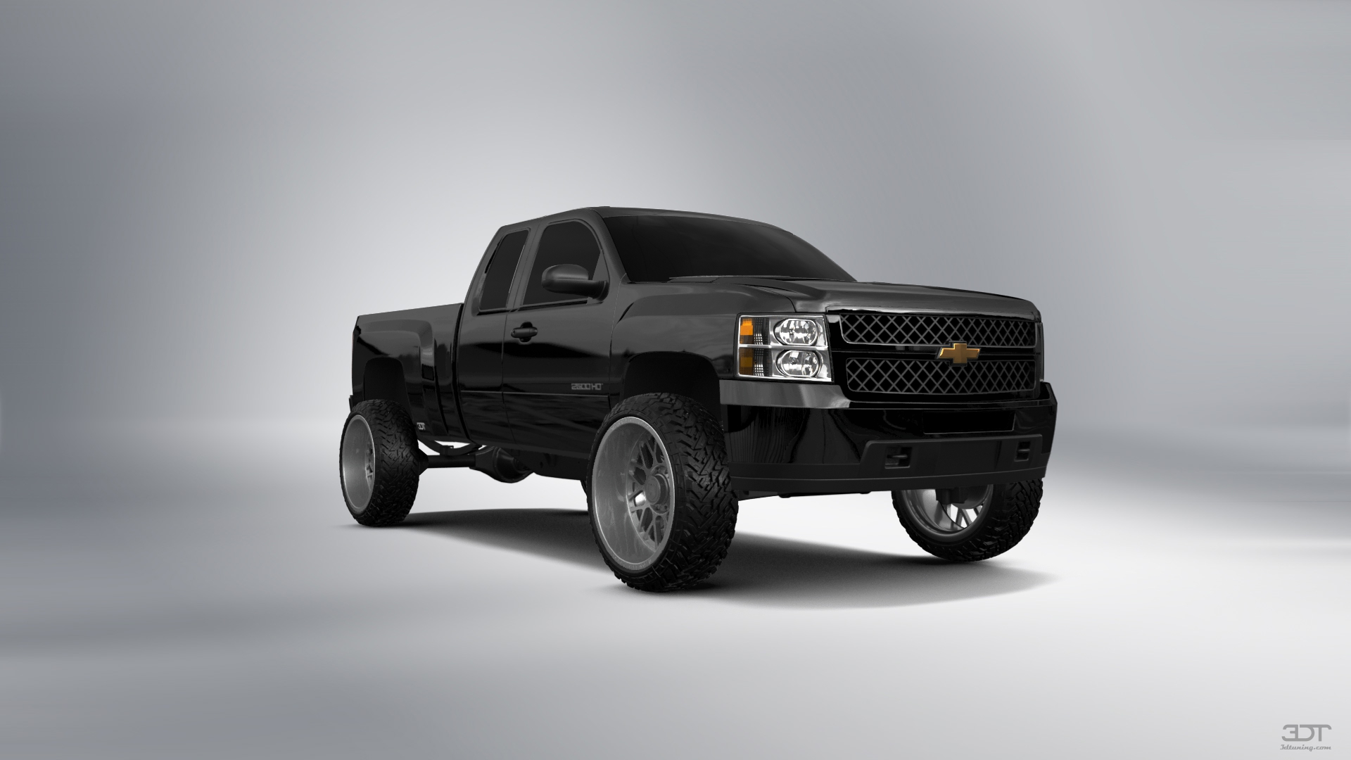 Chevrolet Silverado 2500 HD Extended Cab Pickup Truck 2007