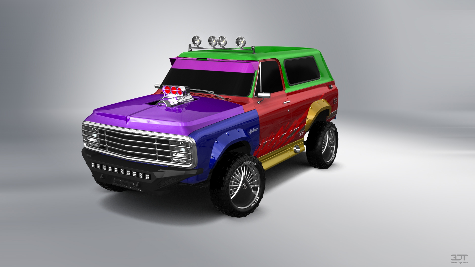 Chevrolet K5 Blazer 2 Door pickup truck 1969 tuning