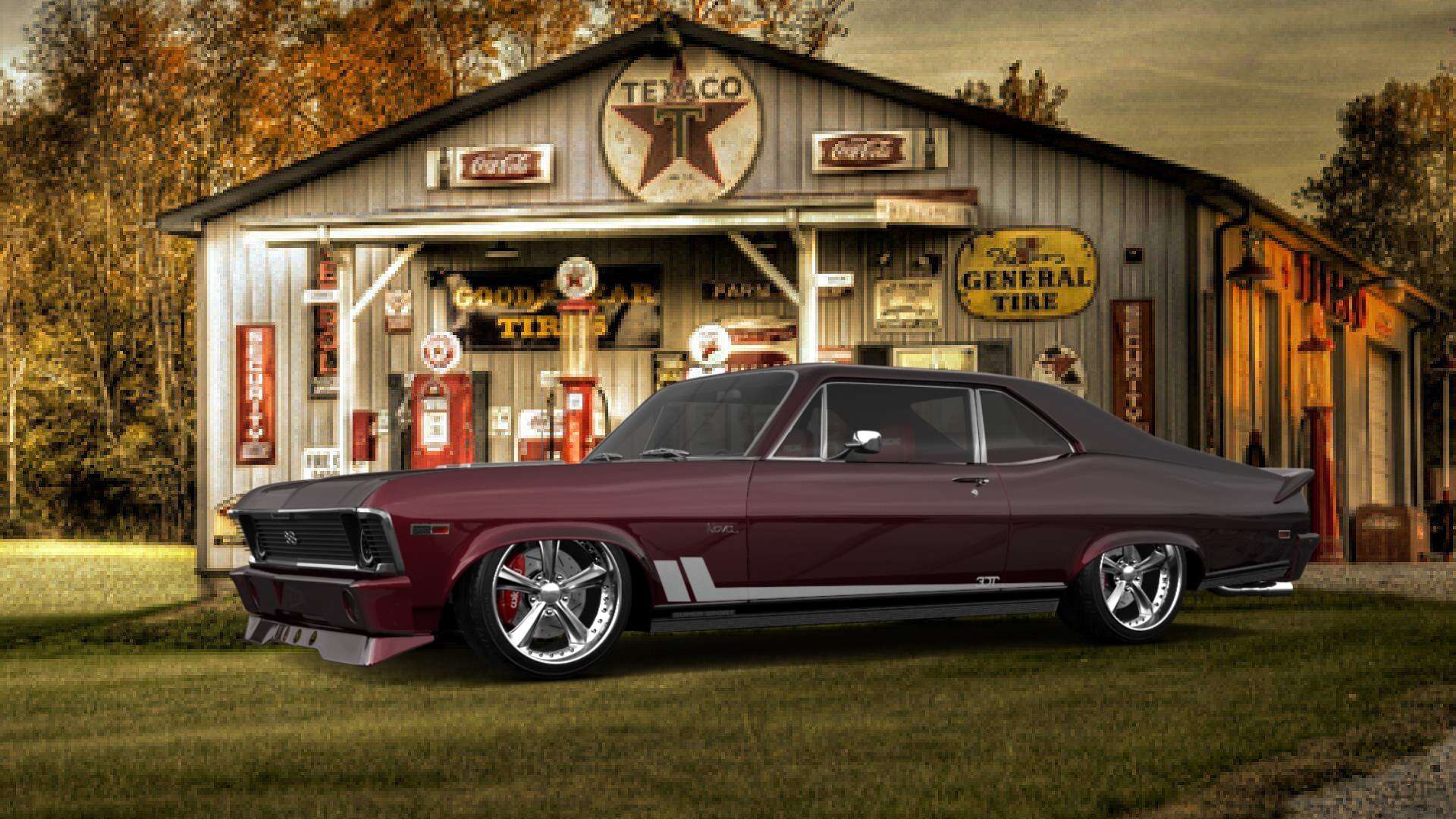 Chevrolet Chevy II Nova 2 Door Coupe 1968