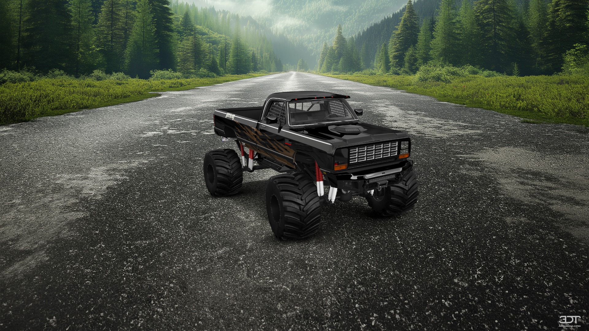 Dodge Ram 250 Regular Cab 2 Door pickup truck 1983 tuning