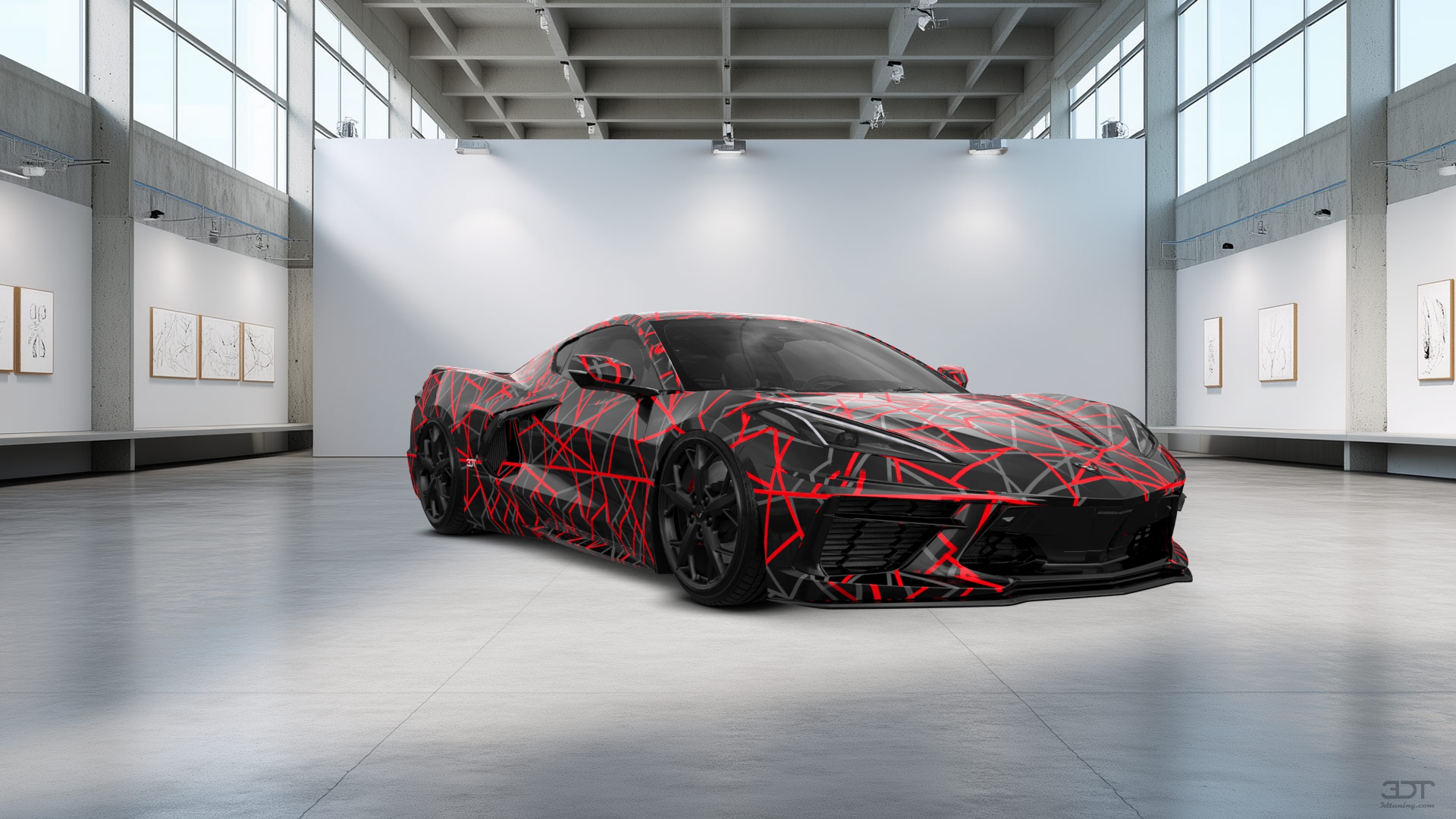 Chevrolet Corvette 2 door targa top 2020 tuning