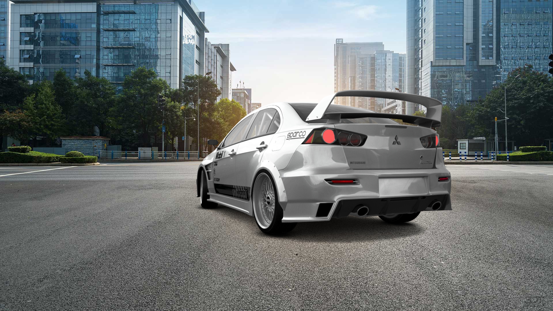 Mitsubishi Lancer Evolution X Sedan 2008 tuning