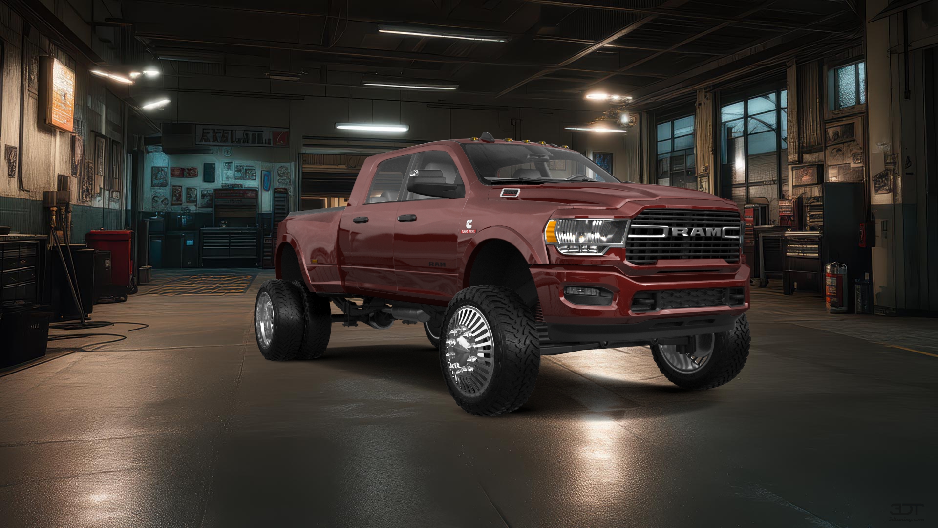 Dodge Ram 3500 4 Door pickup truck 2020 tuning