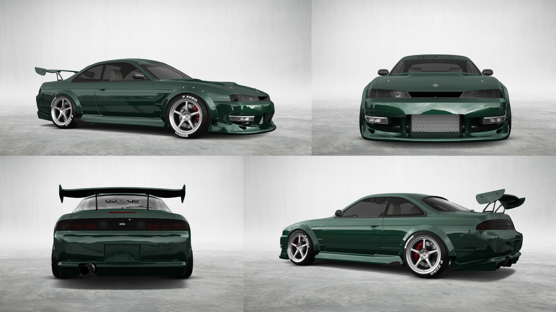 Nissan Silvia S14 2 Door Coupe 1995 tuning