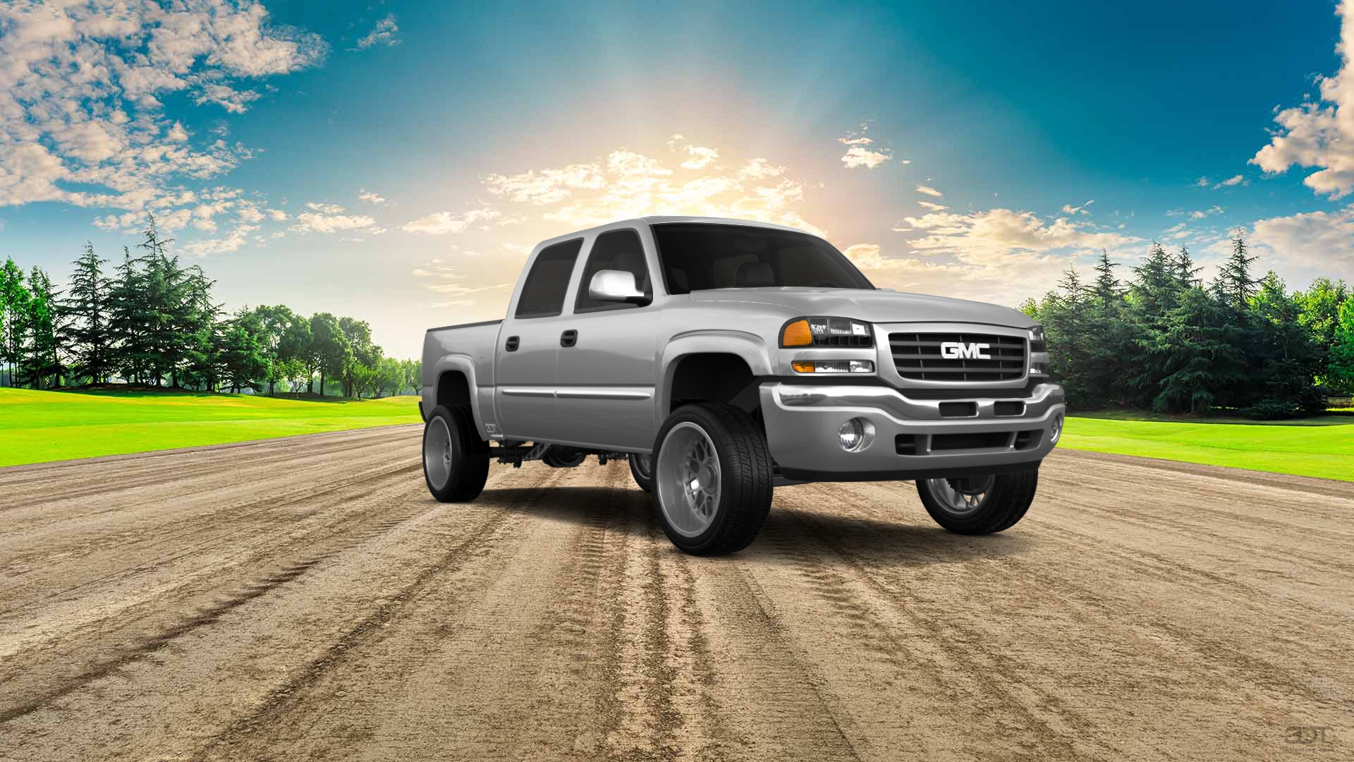 GMC Sierra 1500 Crew Cab Pickup Truck 2000