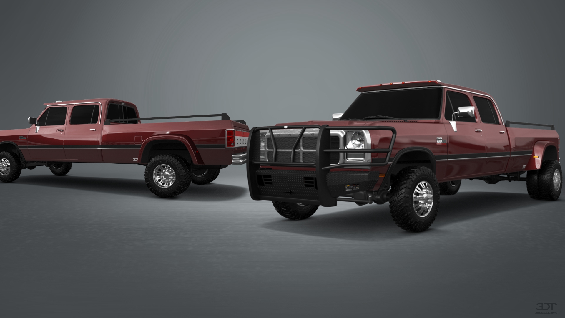 Dodge Ram 350 4 Door pickup truck 1991