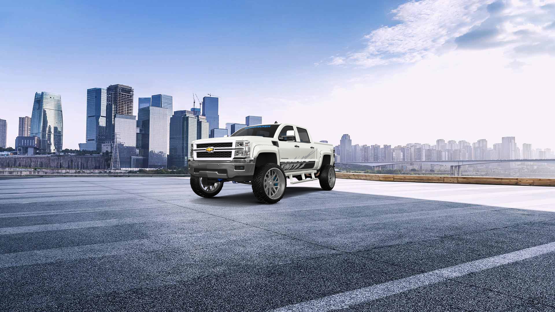 Chevrolet Silverado 1500 4 Door pickup truck 2014 tuning