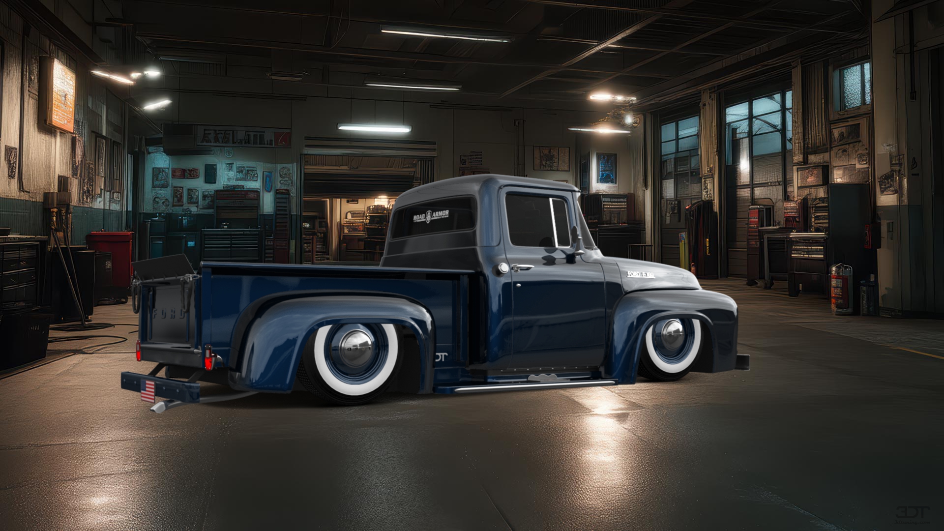 Ford F-100 2 Door truck 1956 Images