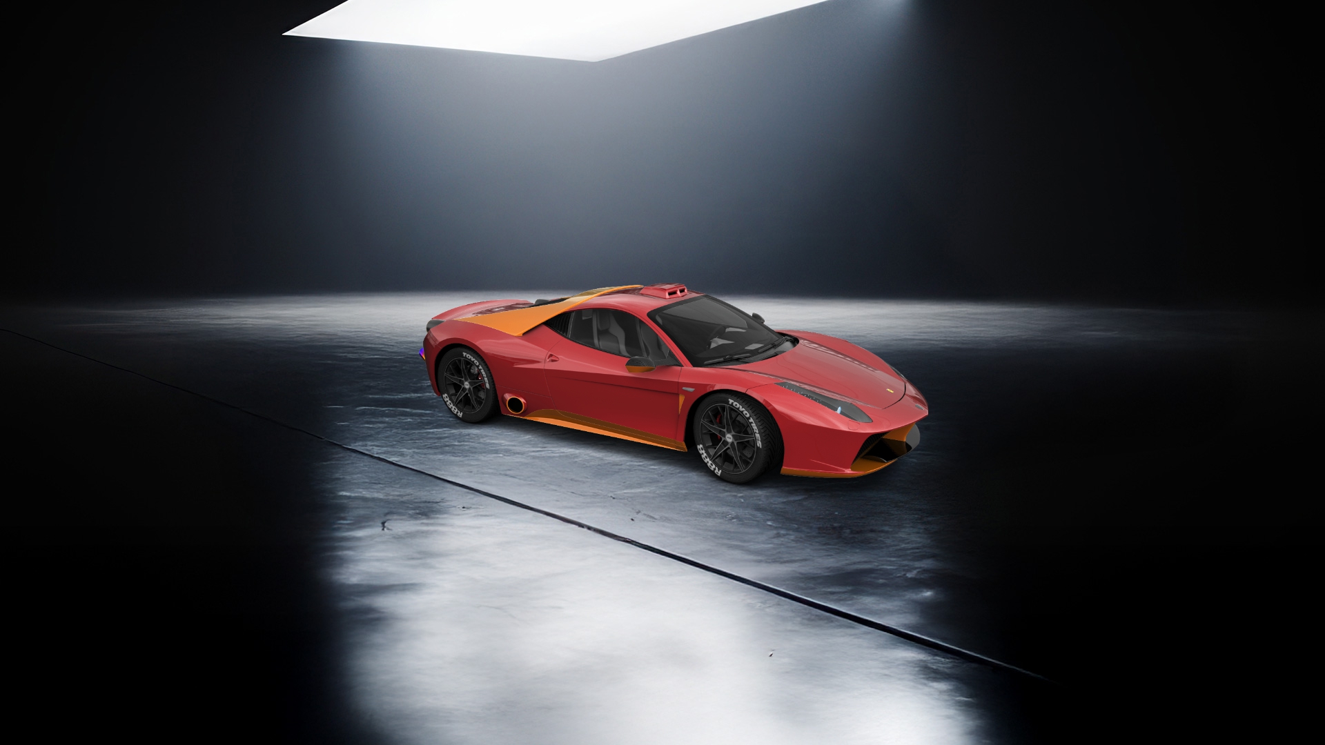 Ferrari 458 Italia 2 door spider 2010 tuning