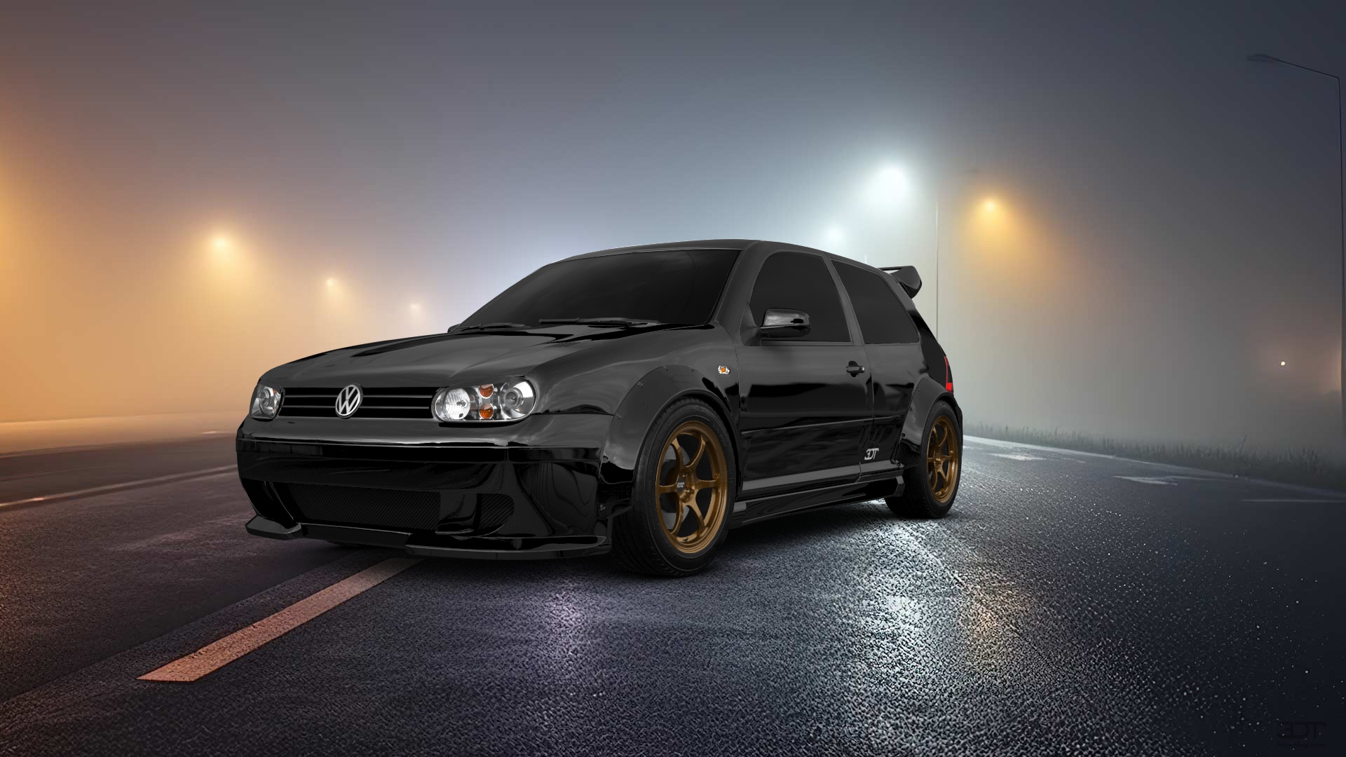 Volkswagen Golf 4 (mk4) 3 Door Hatchback 1997 tuning