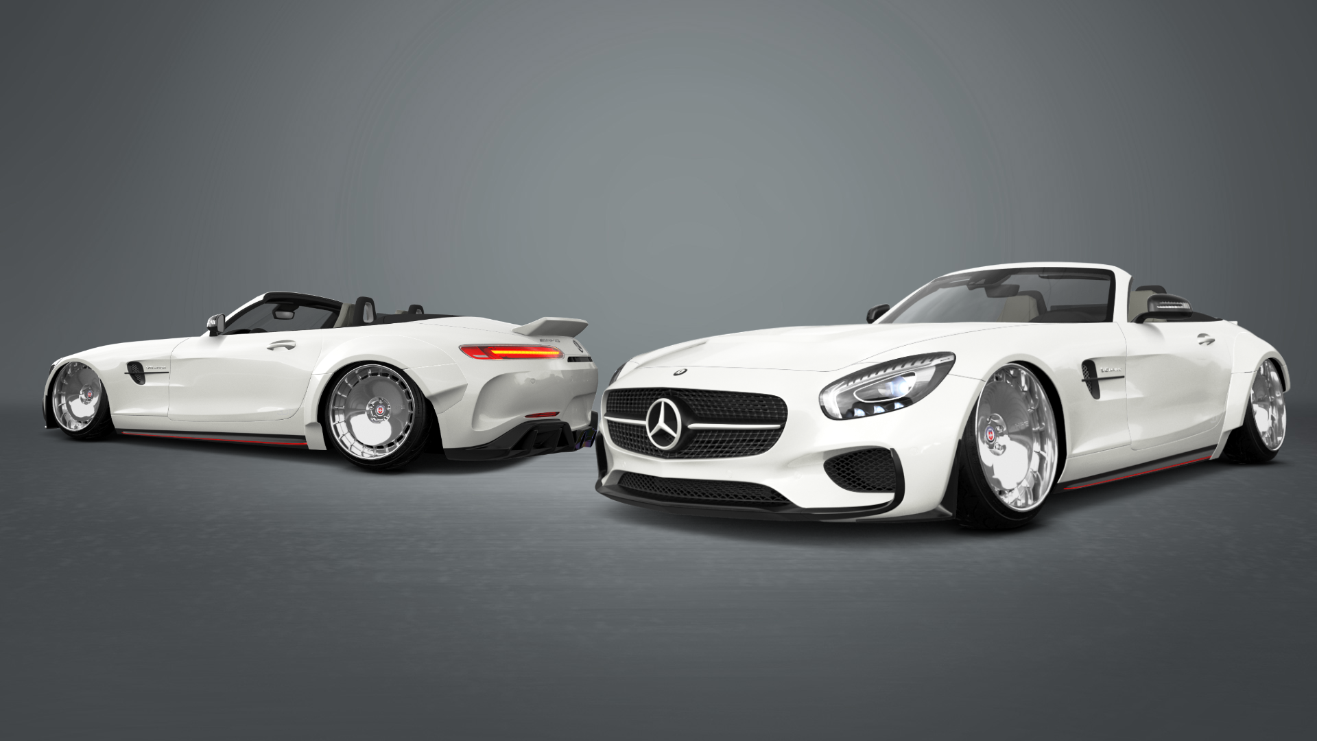 Mercedes AMG GT 2 Door Convertible 2016 tuning