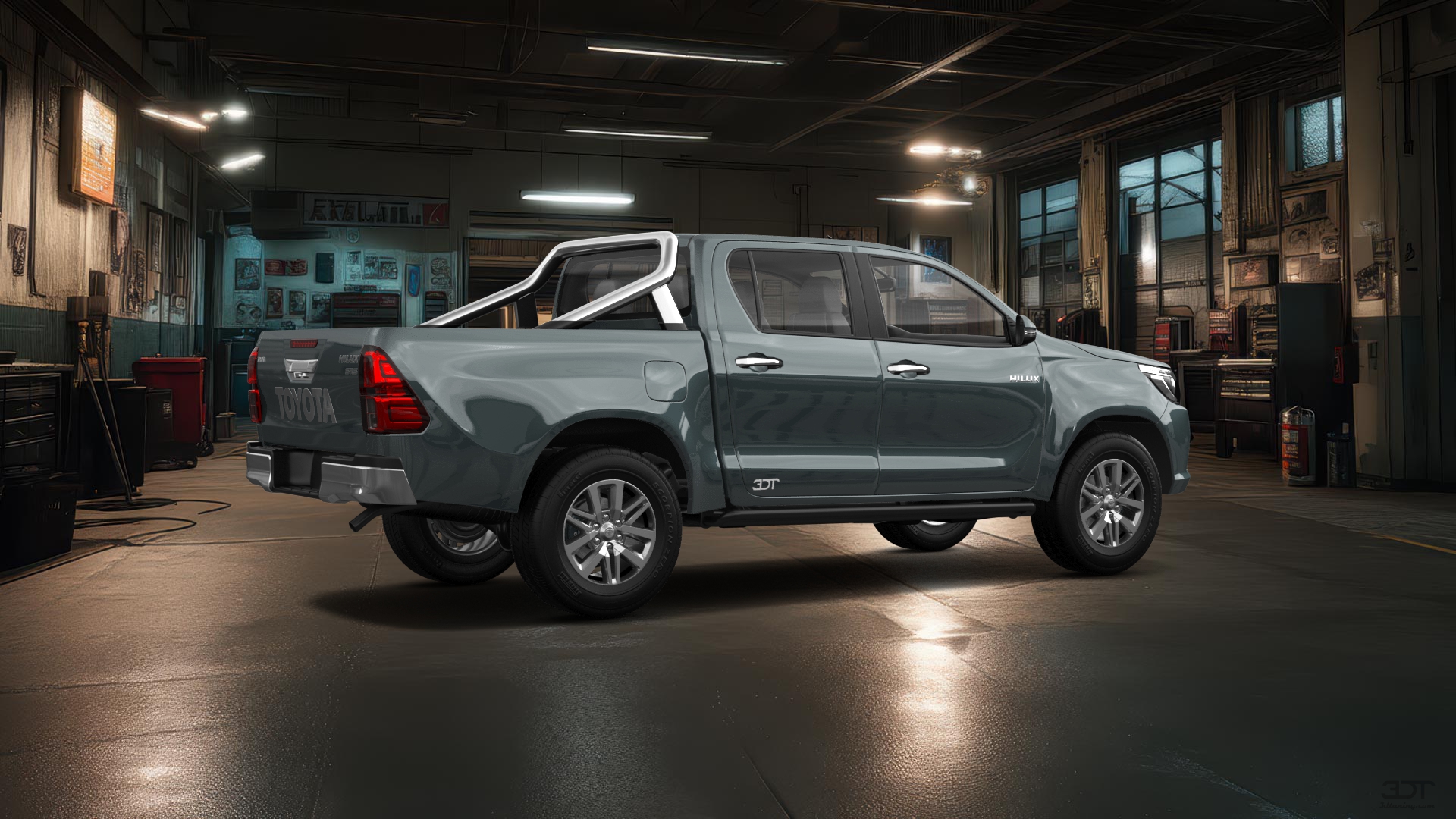 Toyota Hilux Double Cab 4 Door pickup truck 2015 tuning