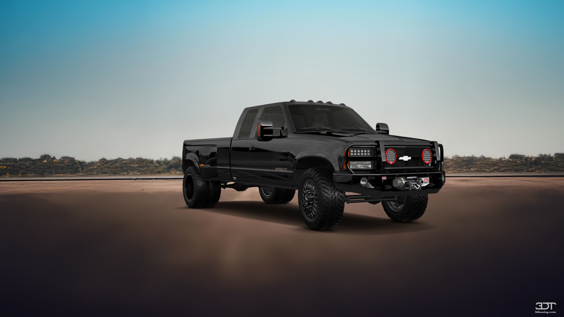 Chevrolet K3500 Extended Cab Pickup Truck 1988