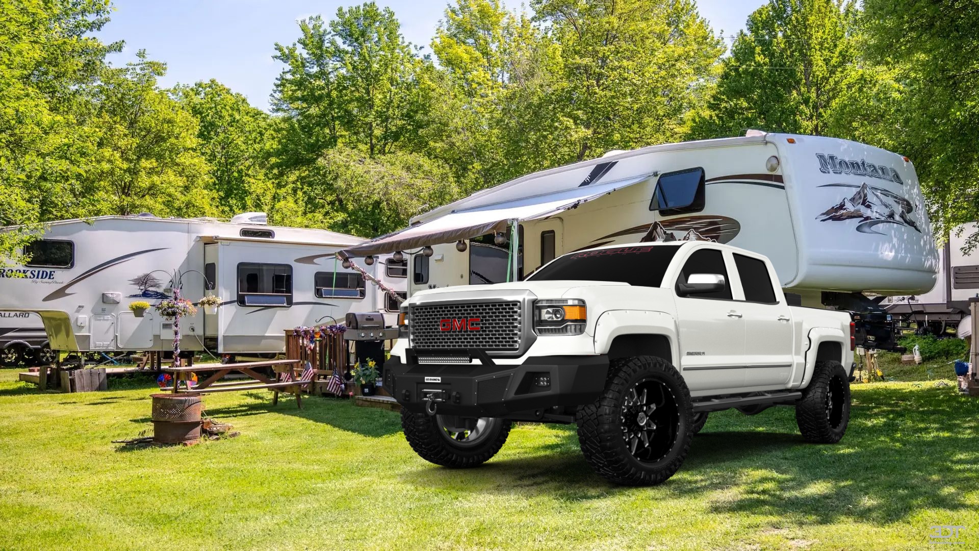 GMC Sierra 4 Door pickup truck 2014