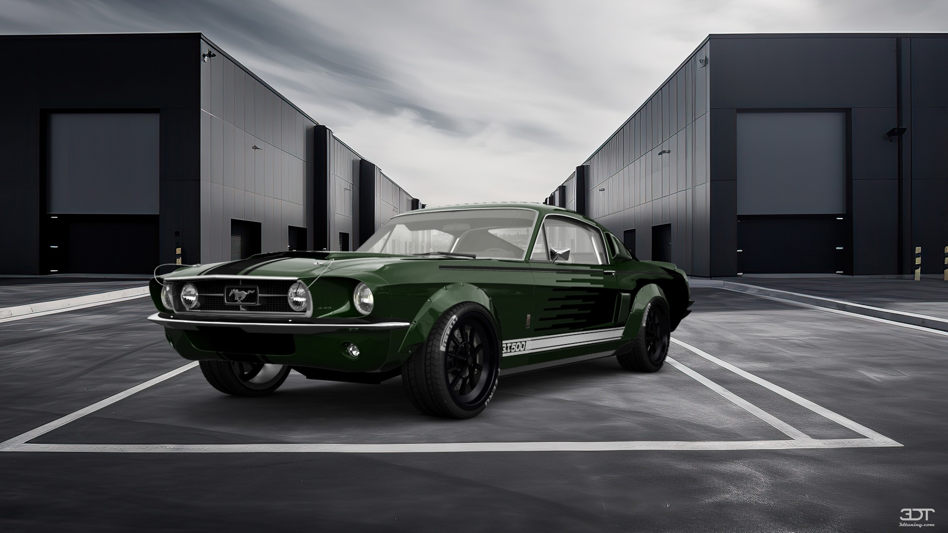 Mustang GT500 2 Door Coupe 1968