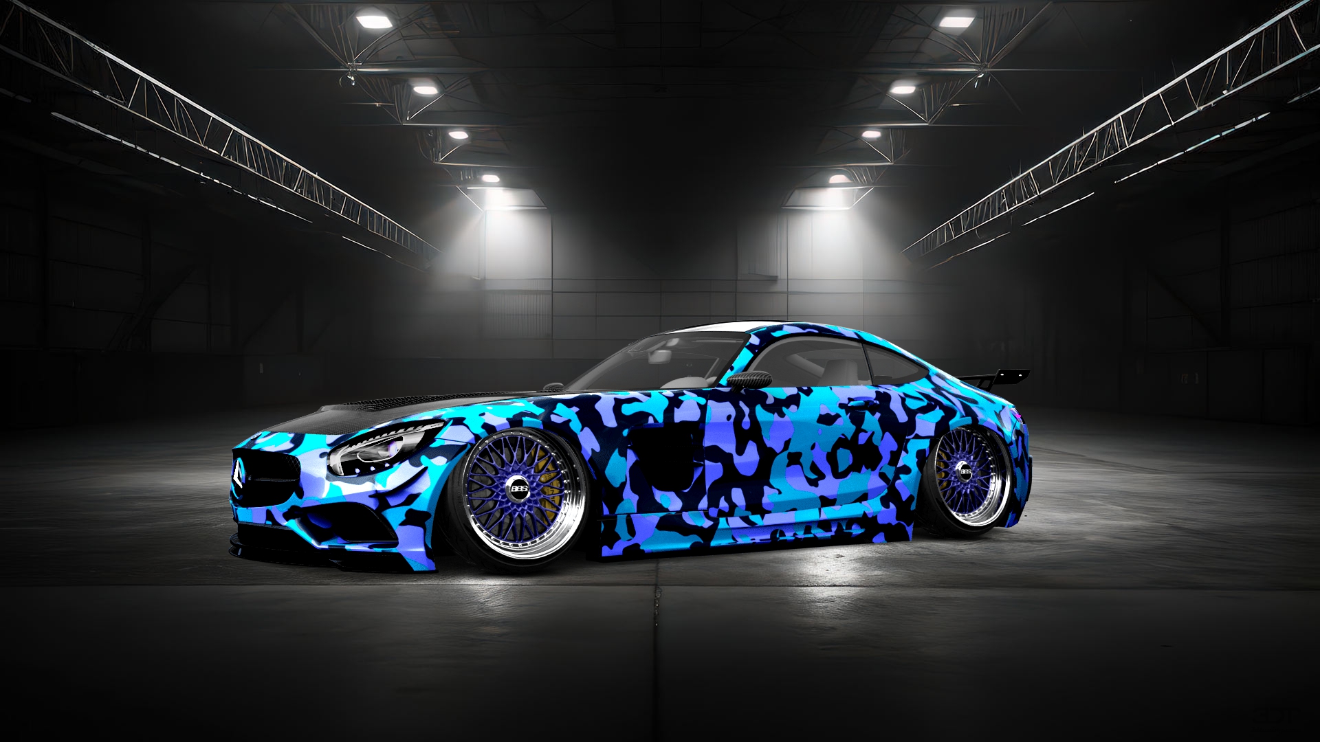 Mercedes AMG GT 2 door fastback coupe 2015 tuning