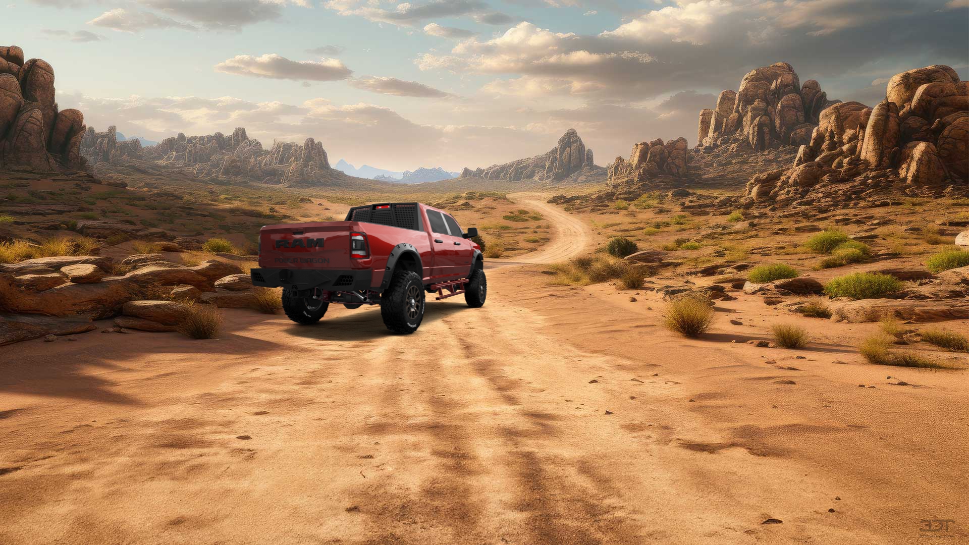 Dodge Ram 2500 4 Door pickup truck 2020 tuning