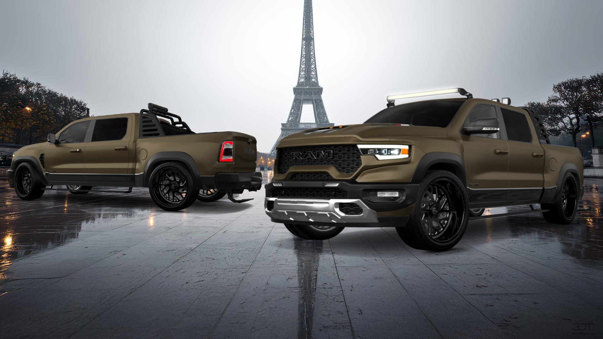 Dodge Ram 1500 TRX 4 Door pickup truck 2021 tuning