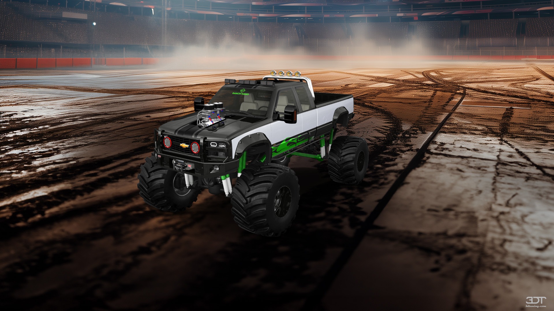 Chevrolet K3500 Extended Cab Pickup Truck 1988 tuning