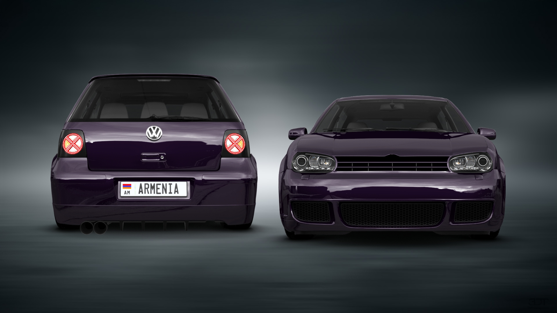 Volkswagen Golf 4 (mk4) 3 Door Hatchback 1997 tuning