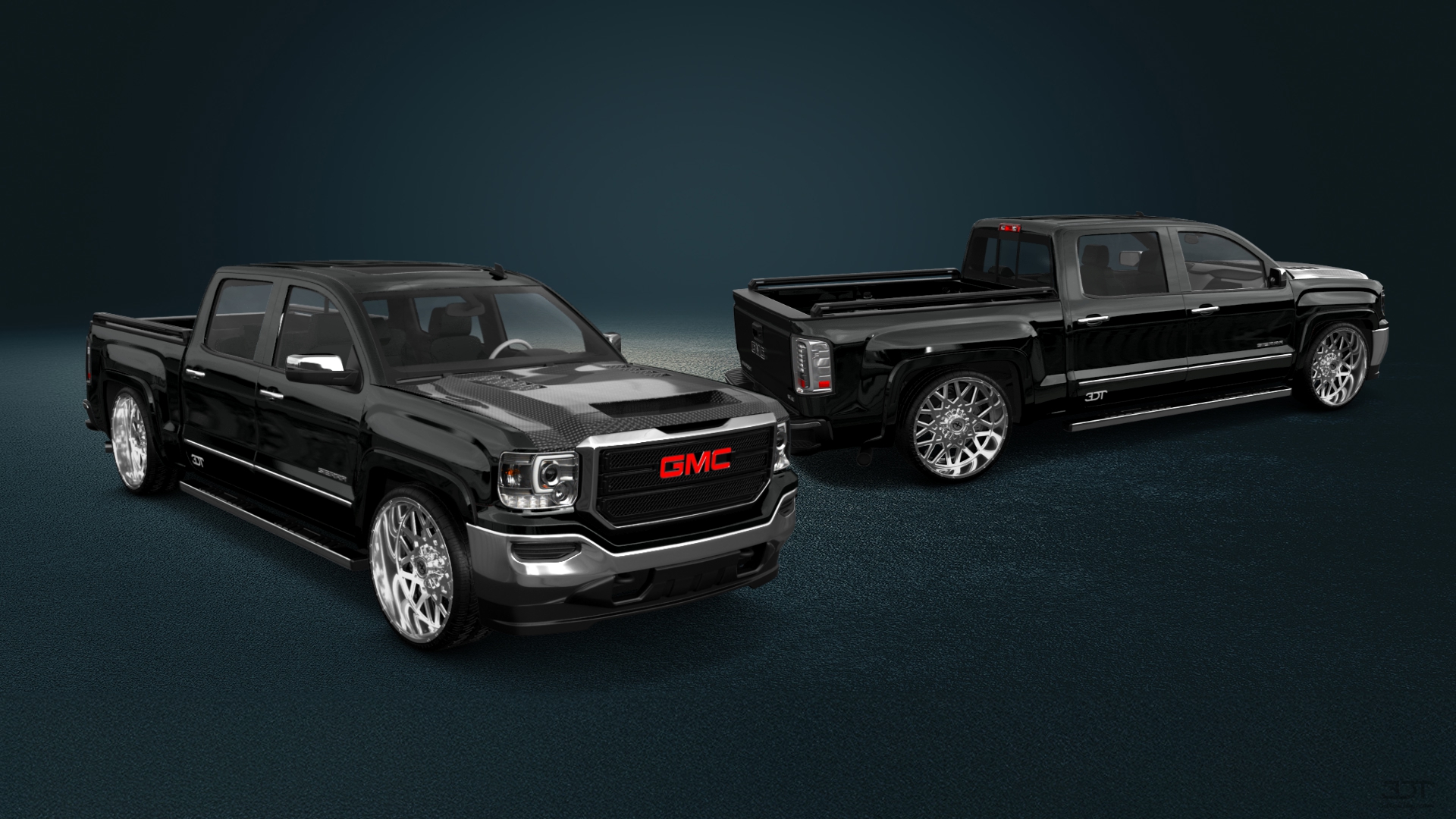 GMC Sierra 1500 Crew Cab 4 Door pickup truck 2016 tuning