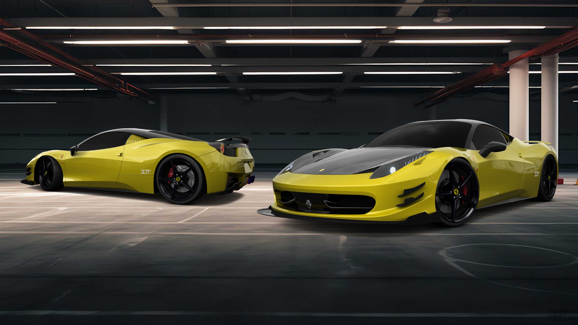 Ferrari 458 Italia 2 door spider 2010 tuning