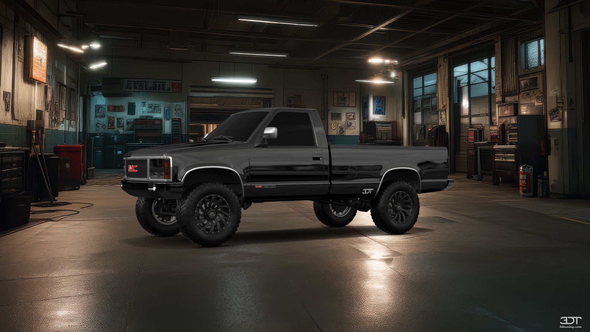 GMC Sierra 1500 2 Door pickup truck 1988 tuning