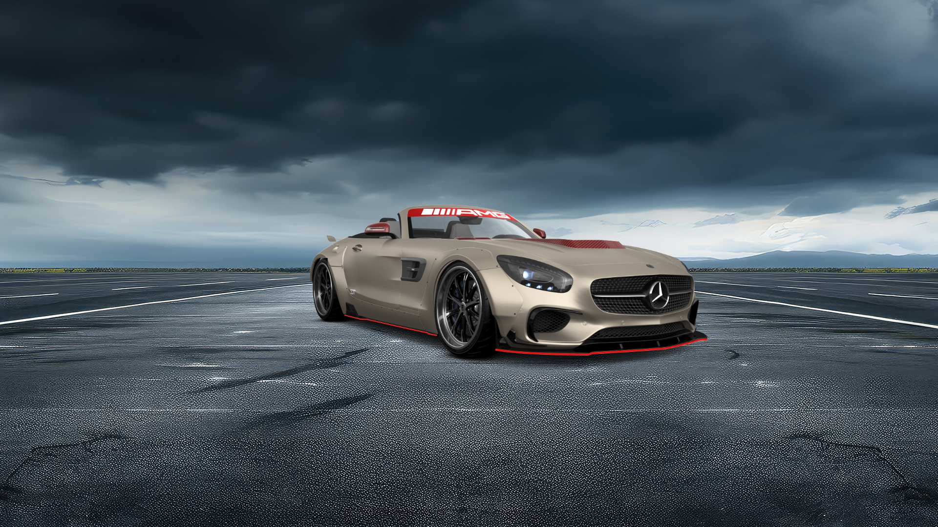 Mercedes AMG GT 2 Door Convertible 2016 tuning