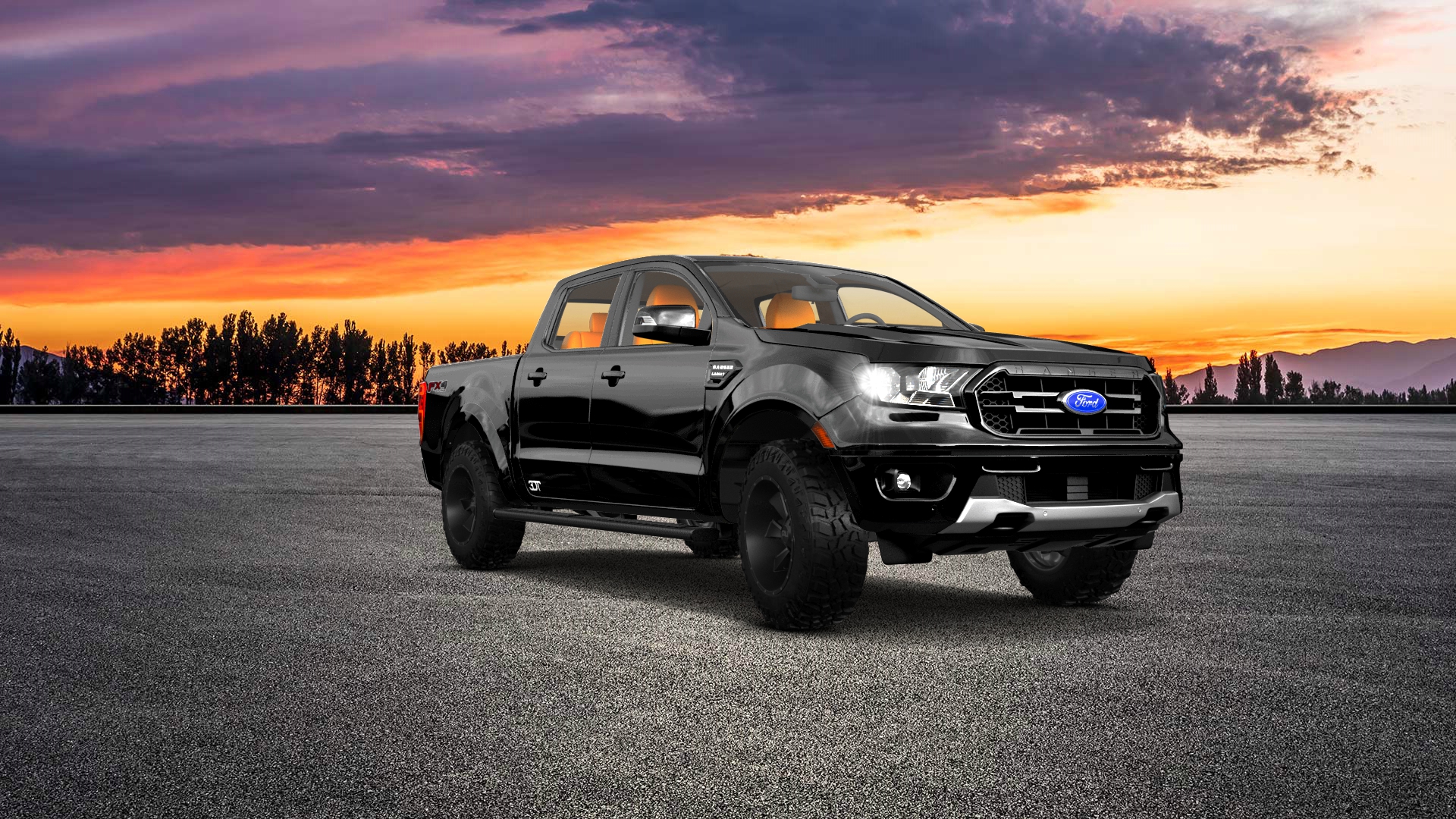 Ford Ranger 4 Door pickup truck 2019