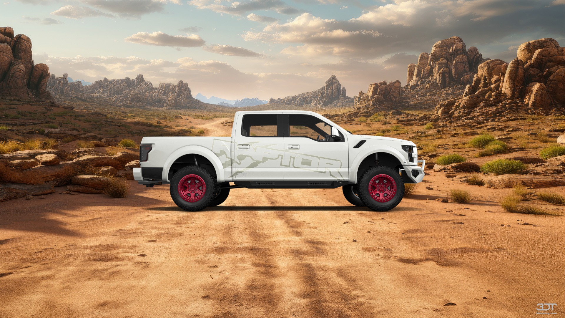 Ford F-150 Raptor 4 Door pickup truck 2017
