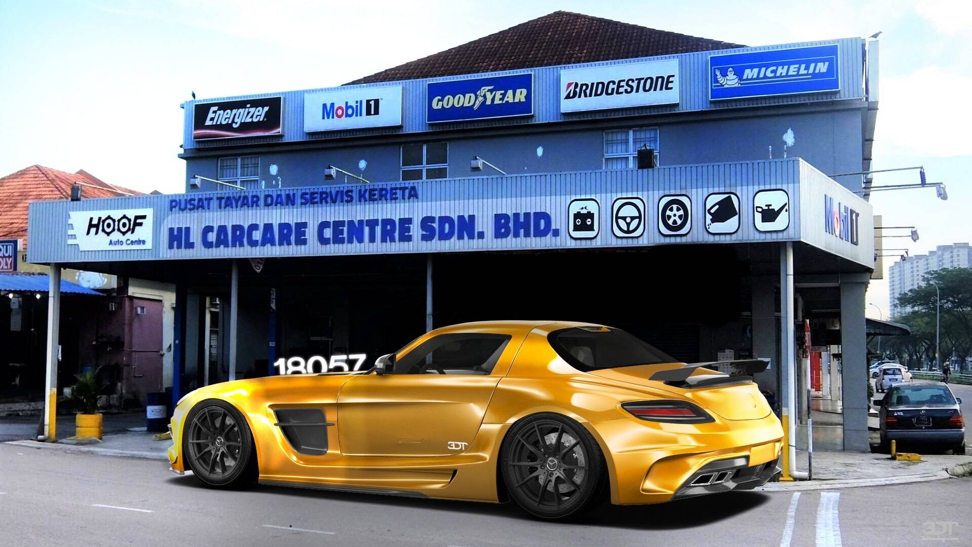 Mercedes SLS 2 Door Coupe 2011 tuning