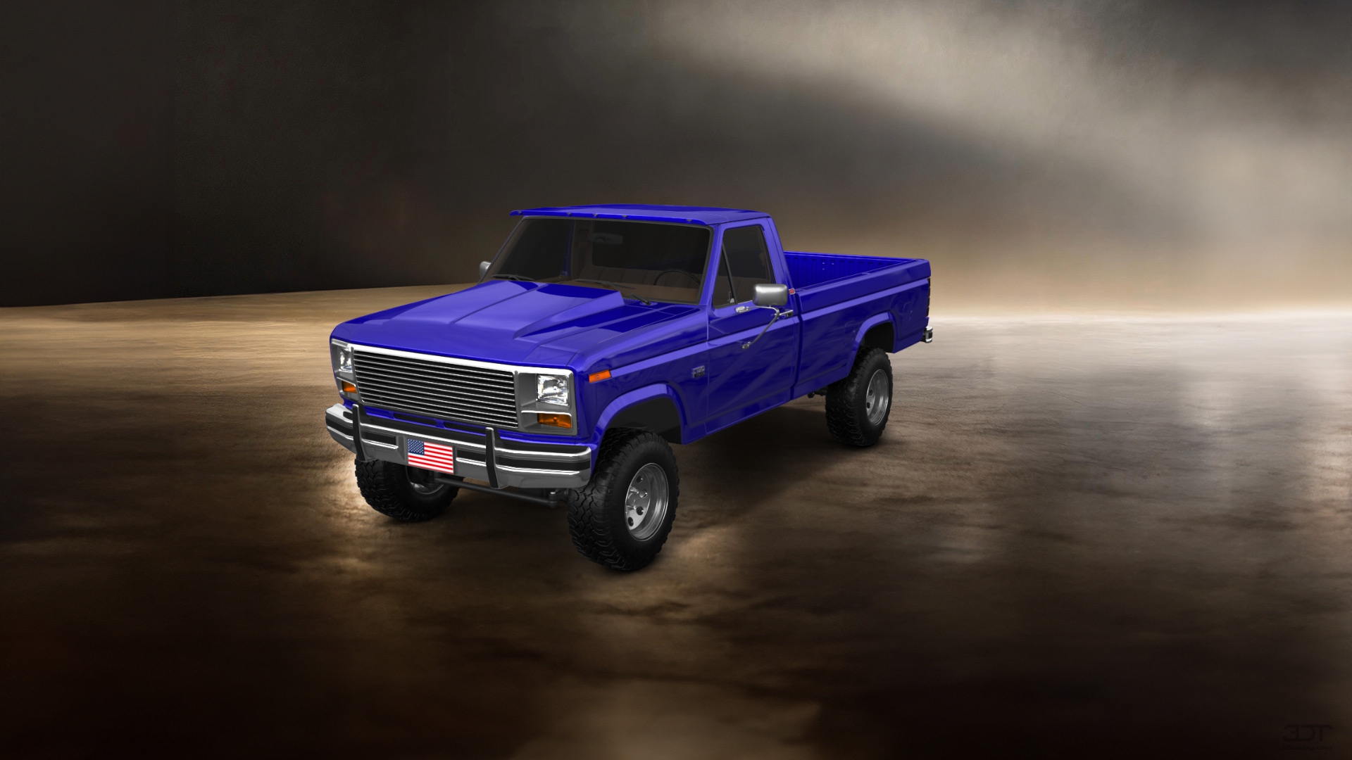 Ford F-150 2 Door pickup truck 1986 tuning