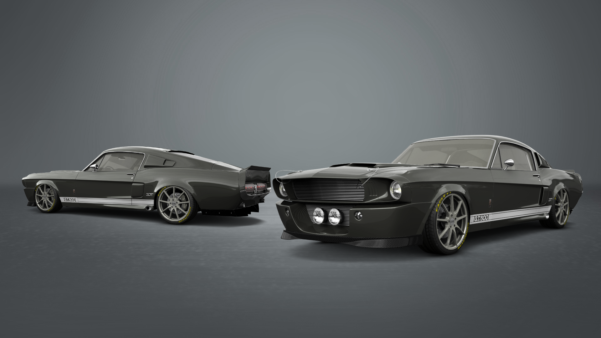 Mustang GT500 2 Door Coupe 1968 tuning