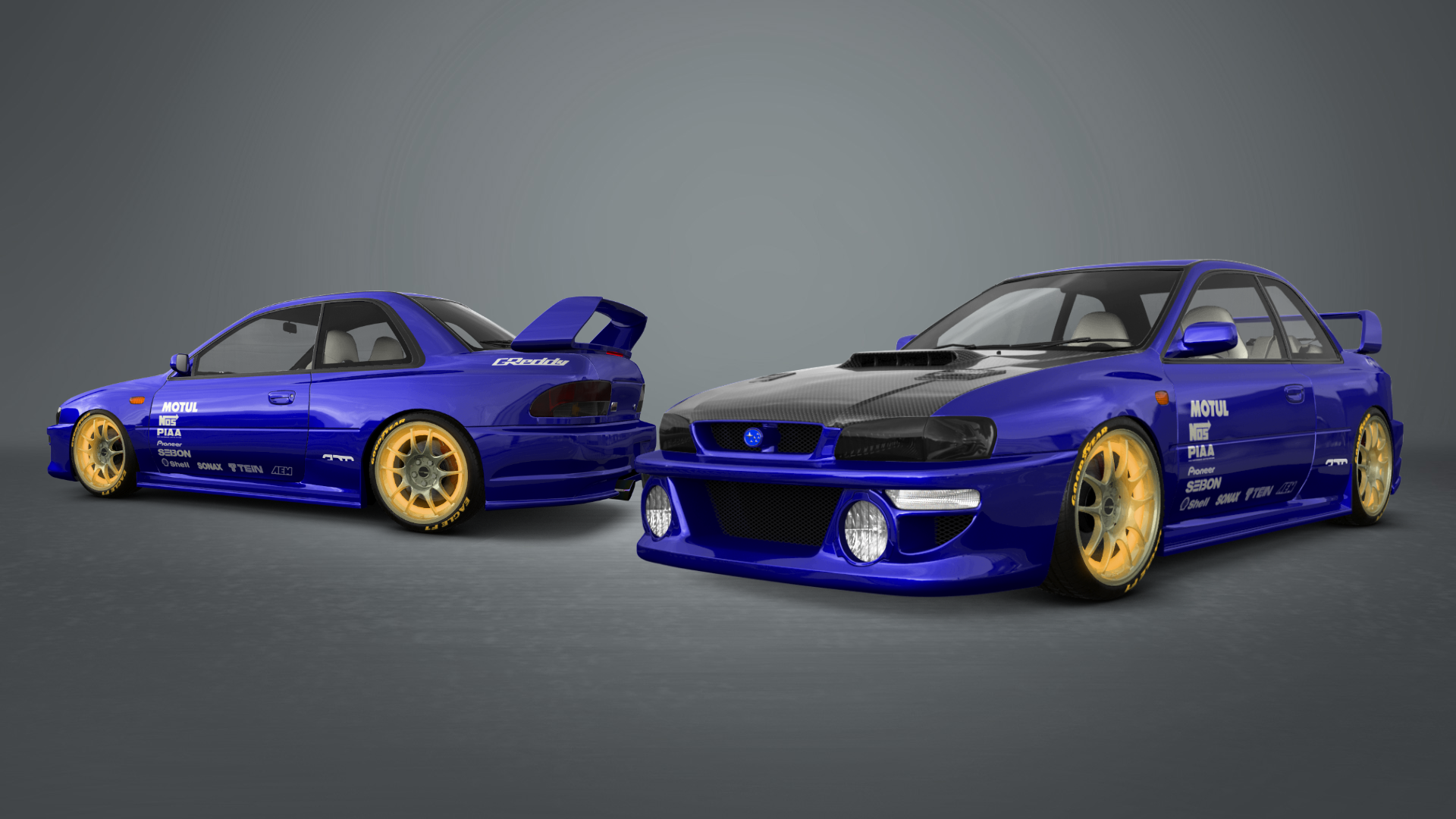 Subaru Impreza WRX STI 22B 2 Door Coupe 2000