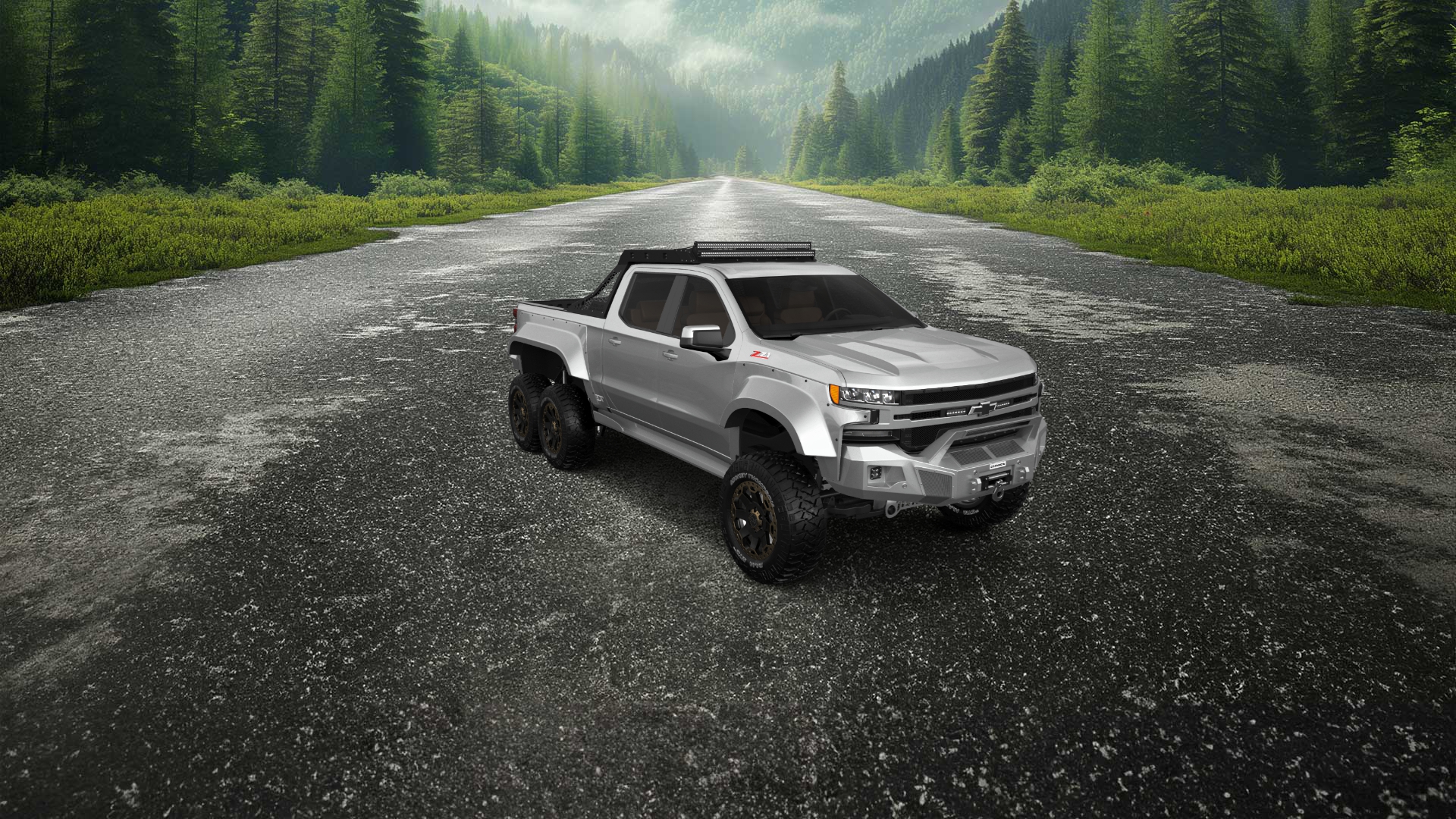 Chevrolet Silverado Hennessey Goliath 6X6 Truck 2020 tuning