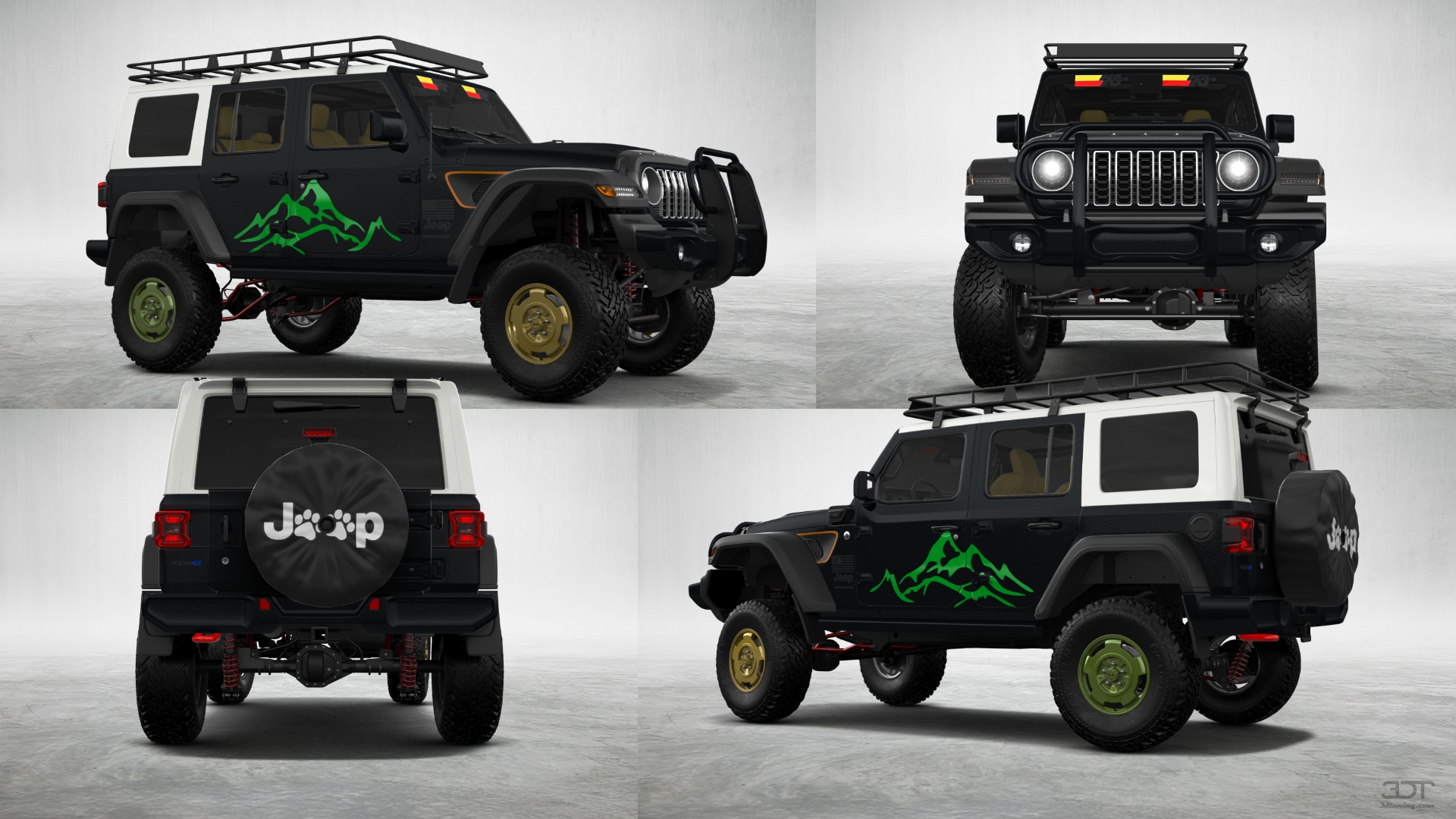 Jeep Wrangler JL 4 Door SUV 2024 tuning