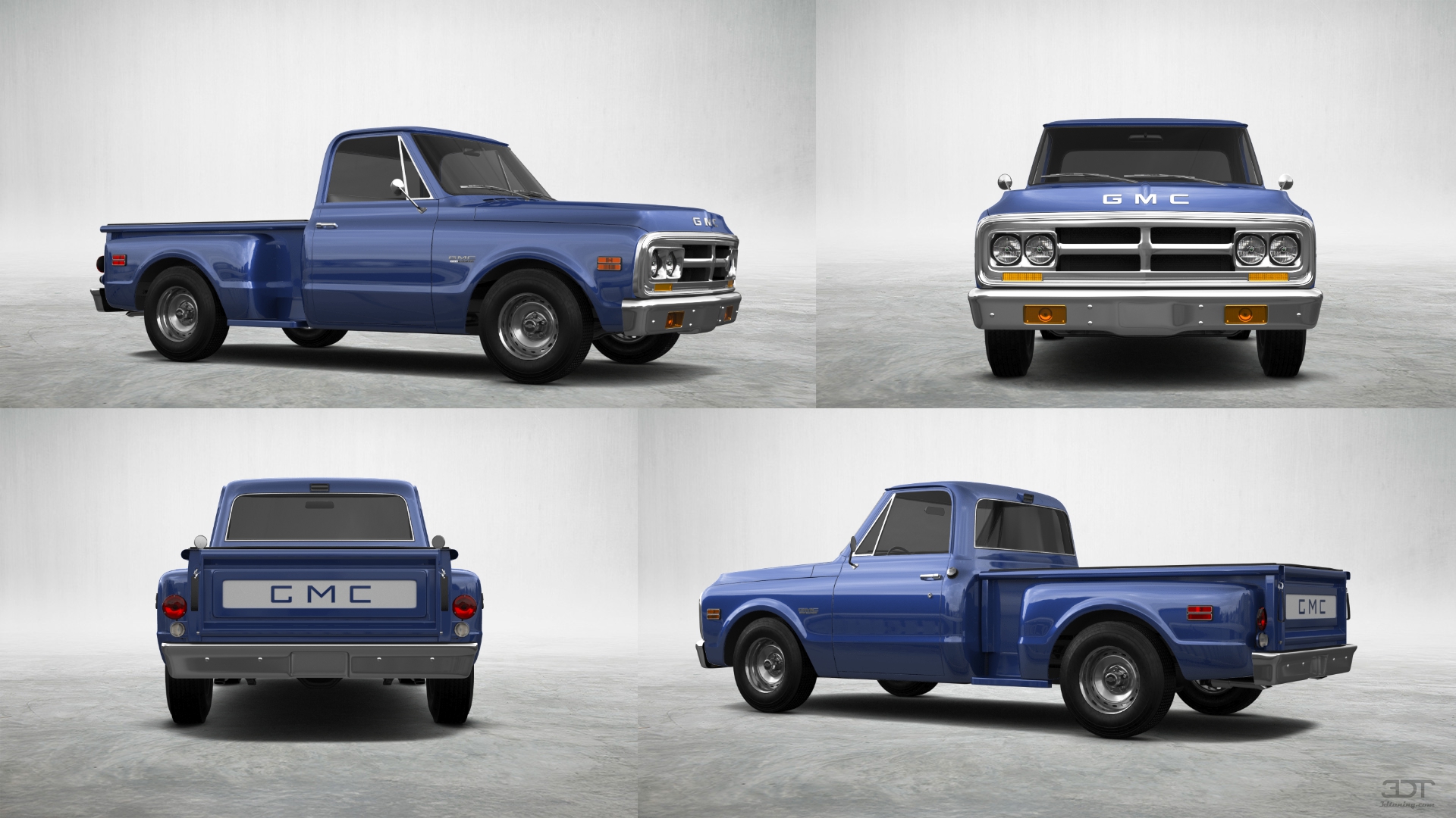 GMC K1500 2 Door pickup truck 1971 tuning