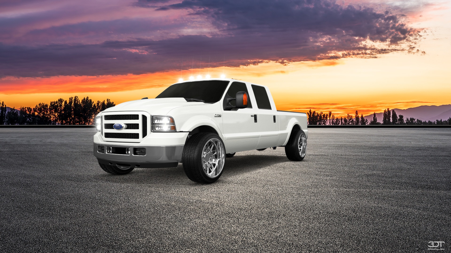 Ford F-250 Crew Cab 4 Door pickup truck 1999 tuning