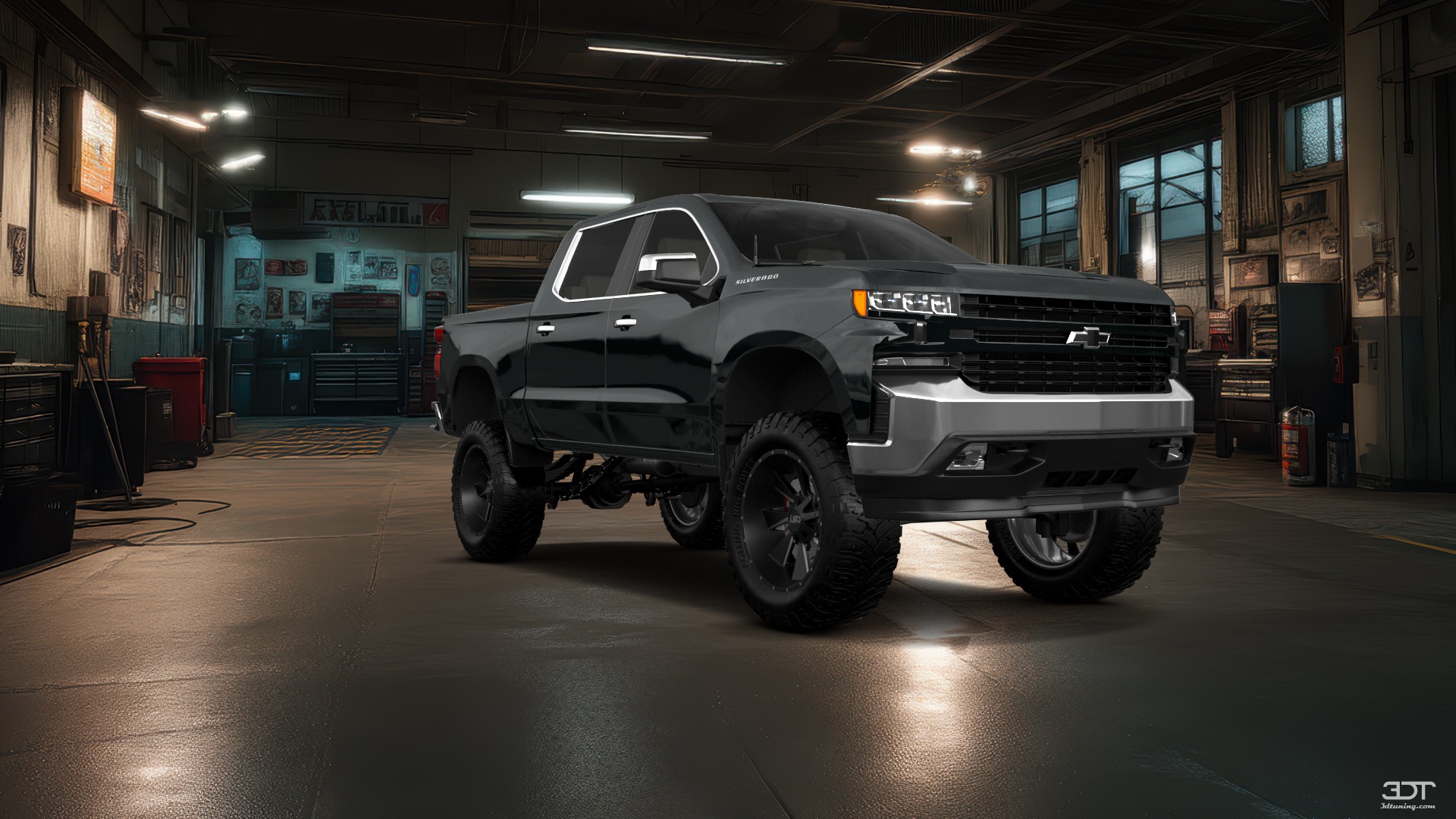 Chevrolet Silverado 1500 4 Door pickup truck 2019 tuning